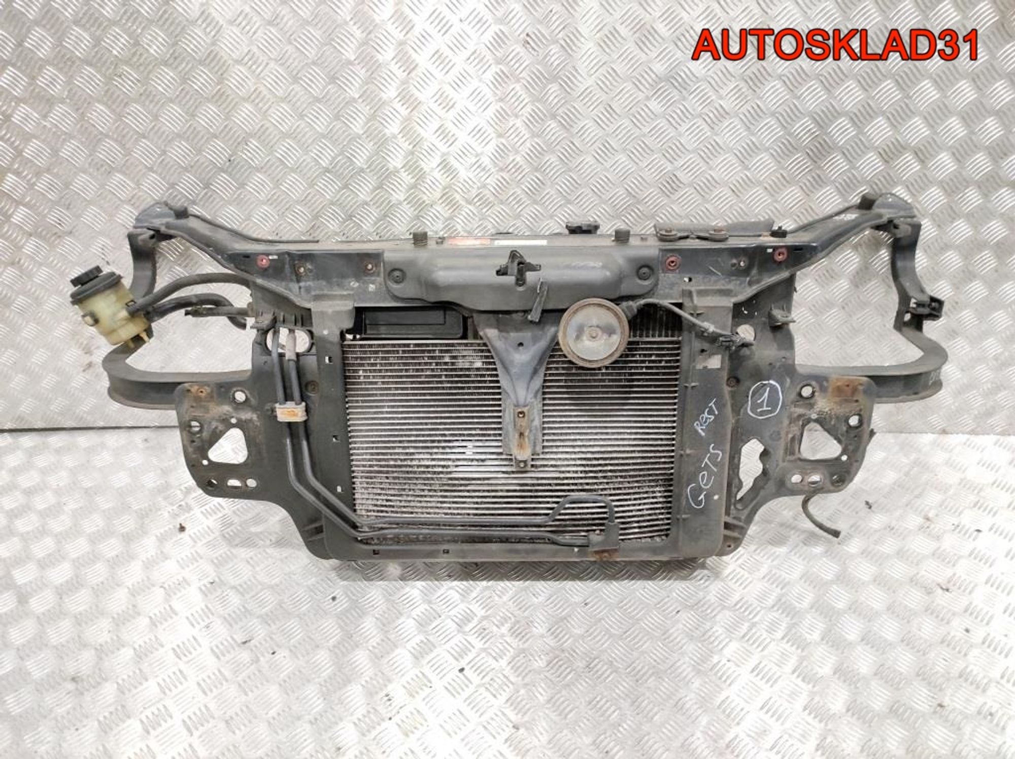 Панель передняя в сборе Hyundai Getz Рест 641011C500, 25000 рублей, Дубовое