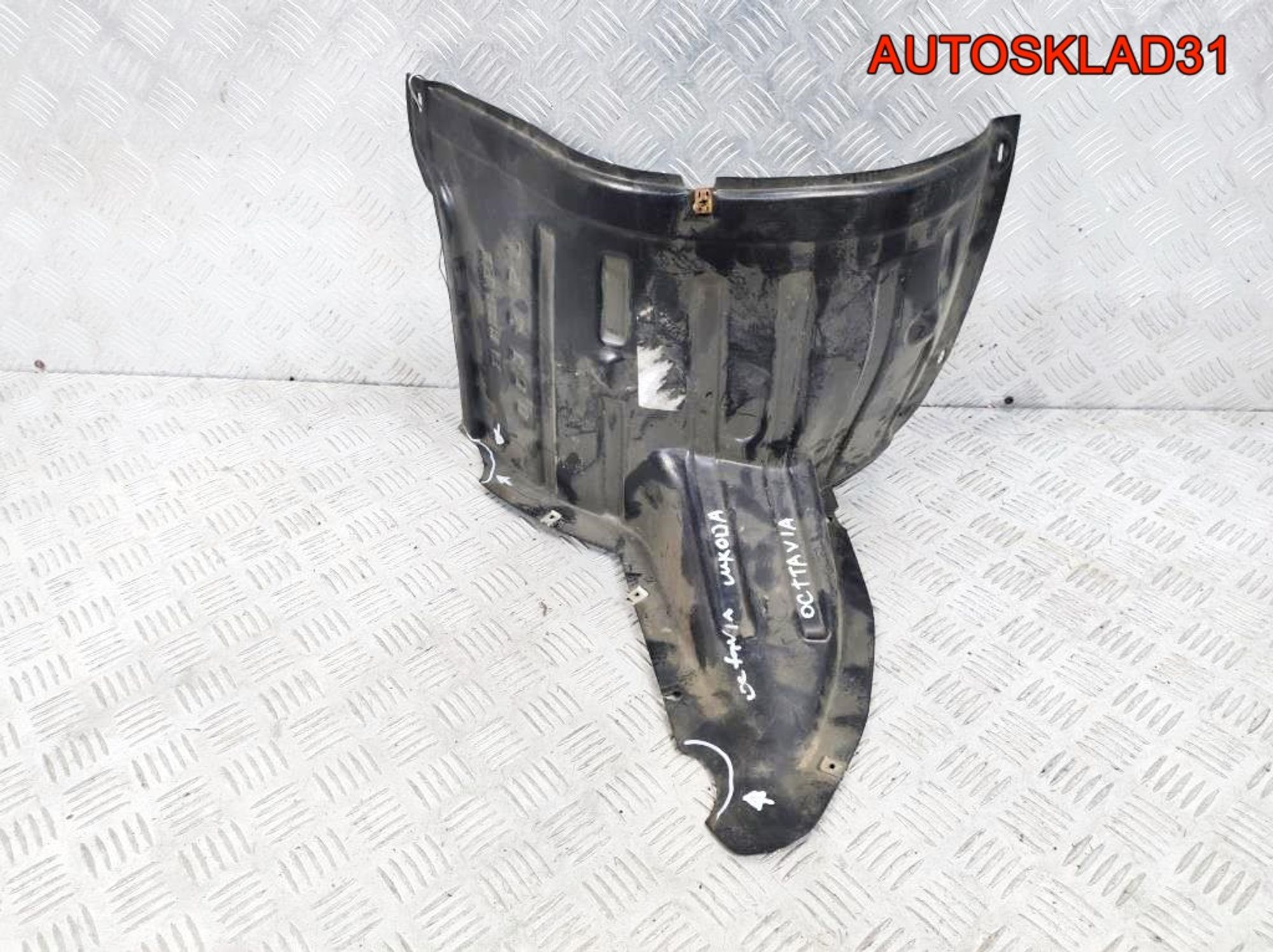 Локер передний левый сапожок Skoda Octavia A5, 1300 рублей, Дубовое