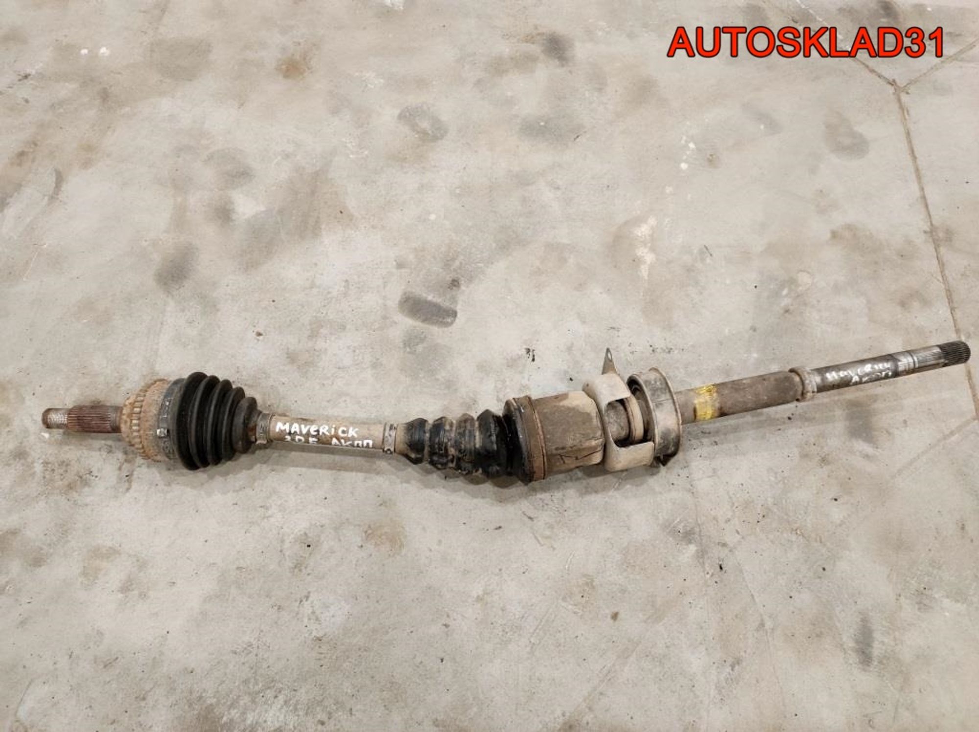 Полуось передняя правая Ford Maverick 2 3,0 7KB4 6L843K183EA, 13500 рублей, Дубовое