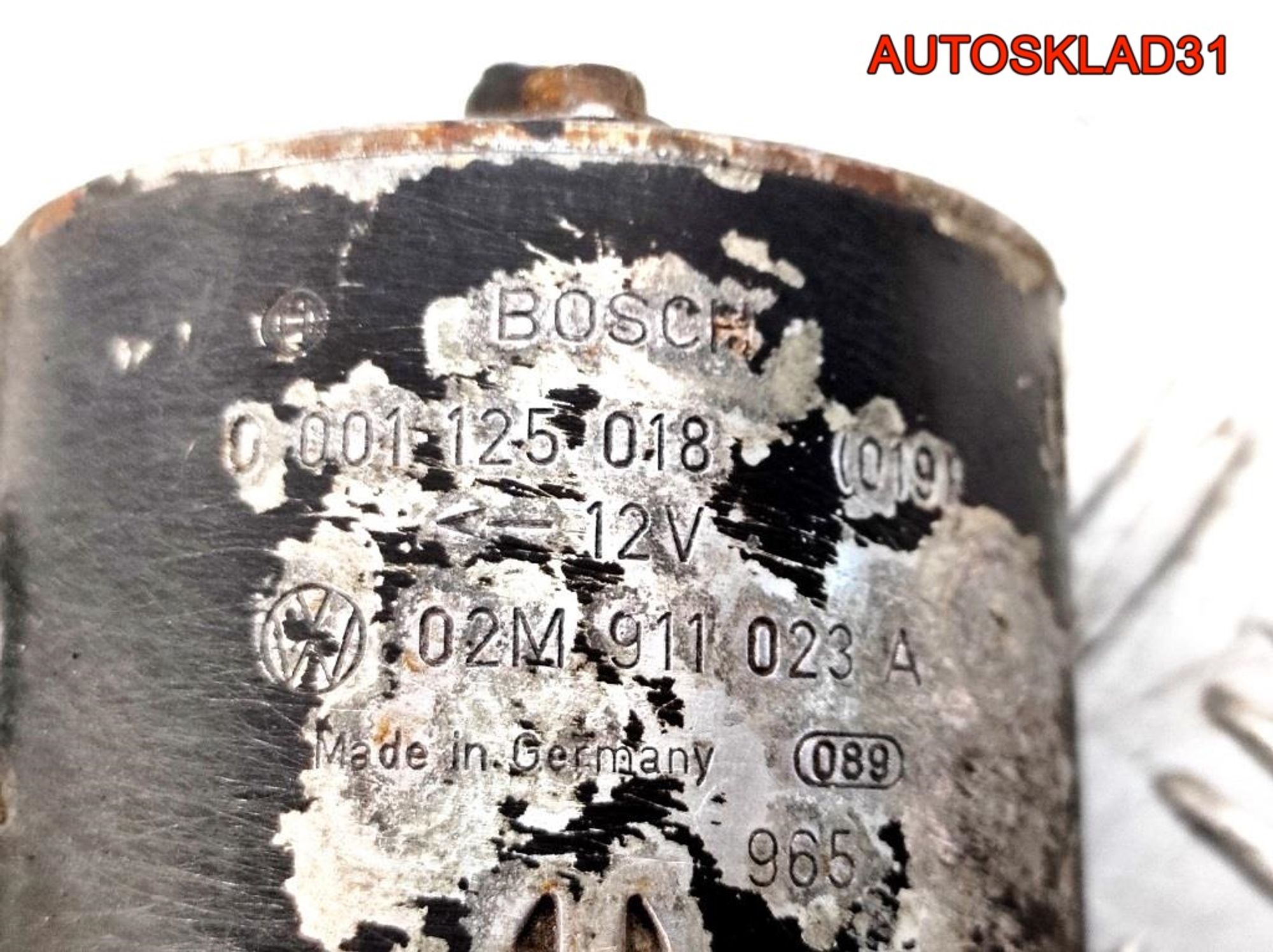 Стартер VW Golf 4 1,9 AXR Дизель 02M911023A, 4500 рублей, Дубовое