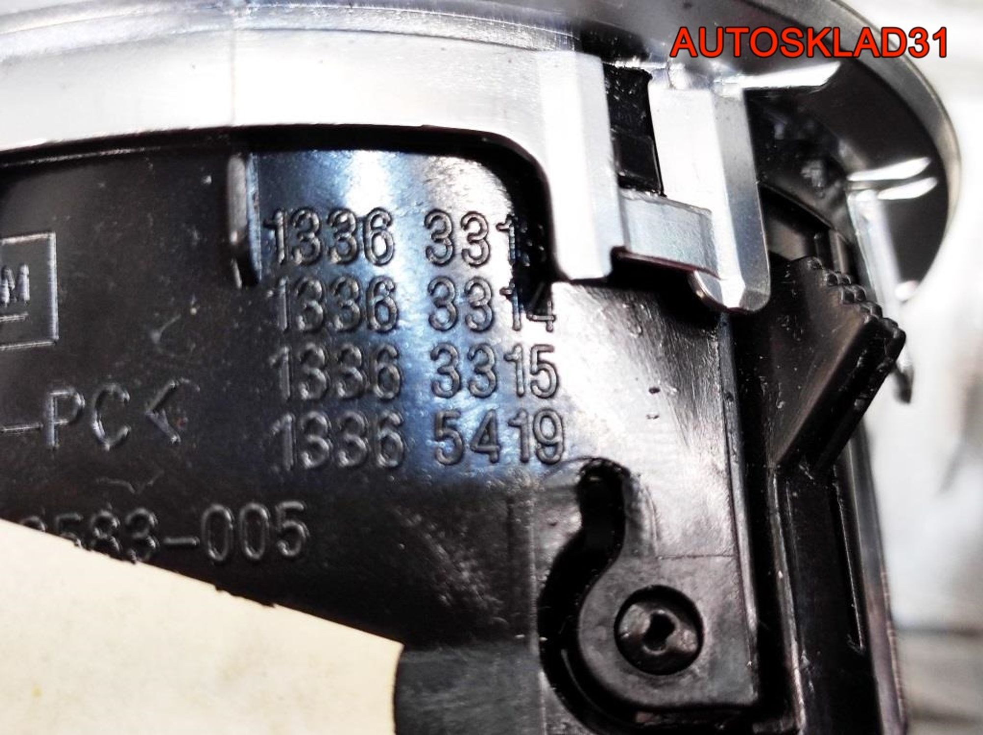 Дефлектор воздушный Opel Corsa D 13180868, 900 рублей, Дубовое