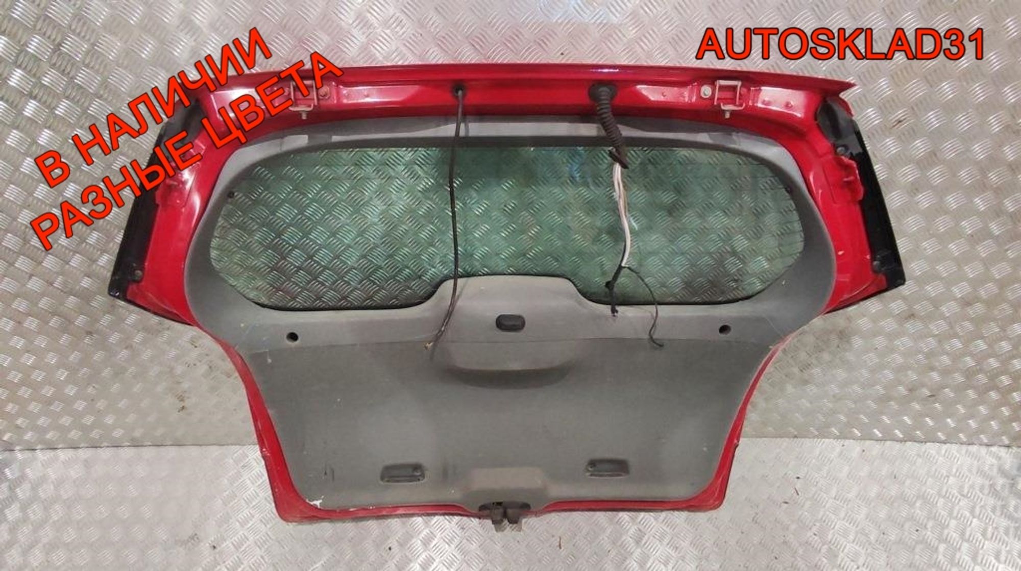 Дверь багажника Renault Scenic 2 7751474296 Рестайлинг, 30000 рублей, Дубовое