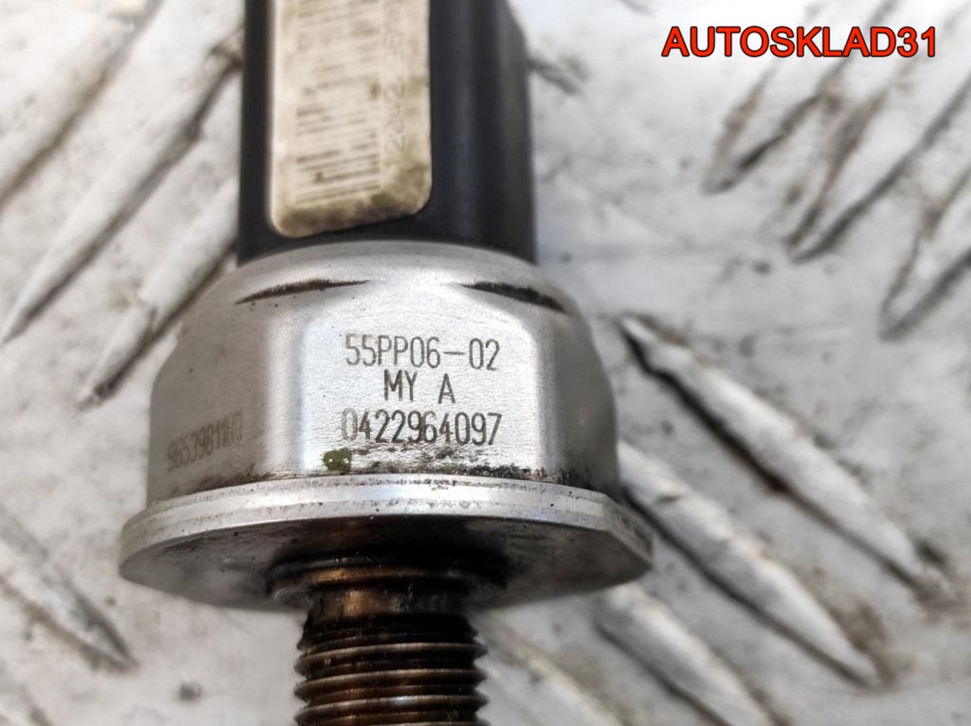 Датчик давления топлива Peugeot 307 9653981180, 1500 рублей, Дубовое