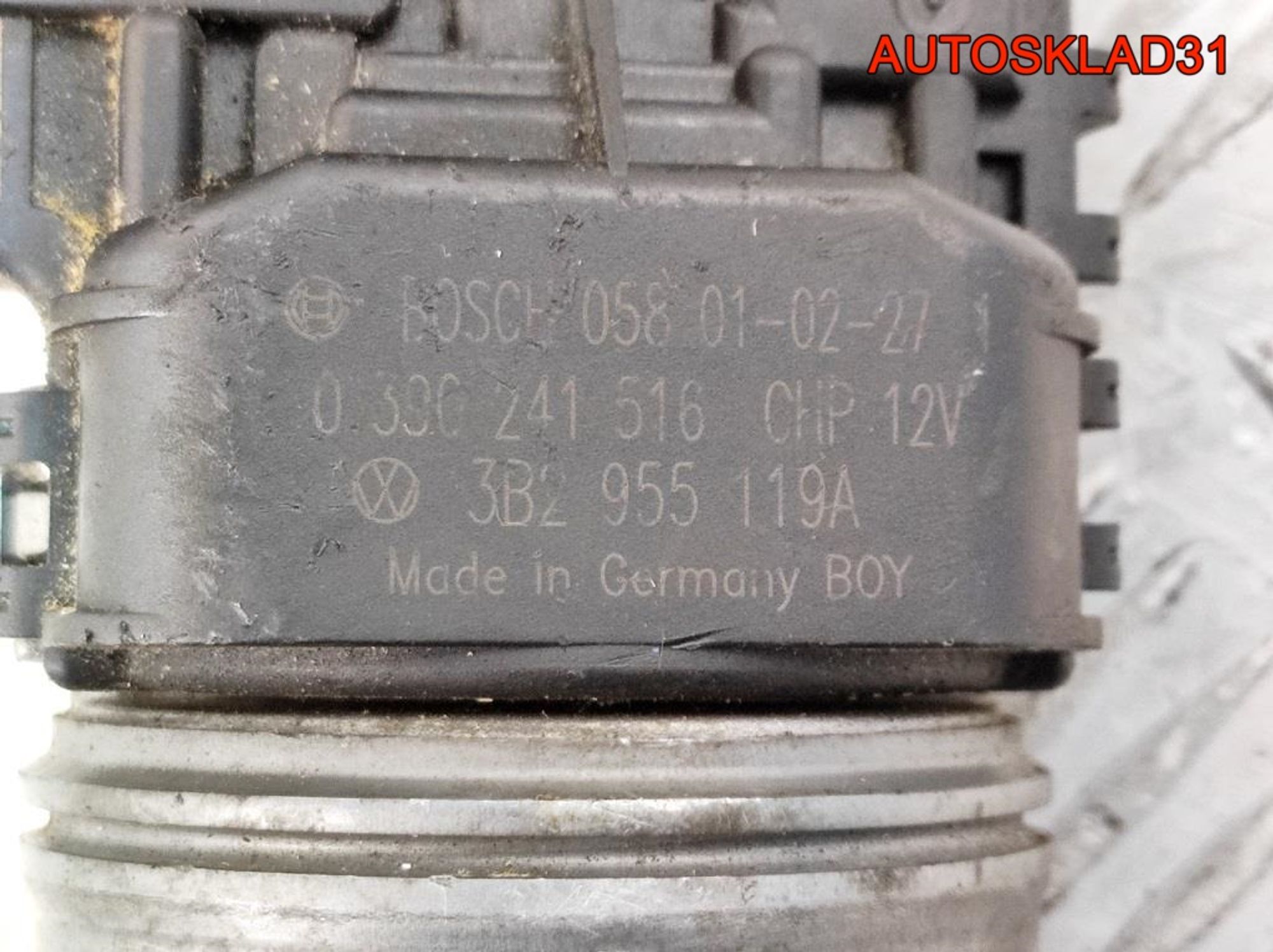 Моторчик стеклоочистителя  VW Passat B5 Рестайлинг 3B2955119A, 2500 рублей, Дубовое