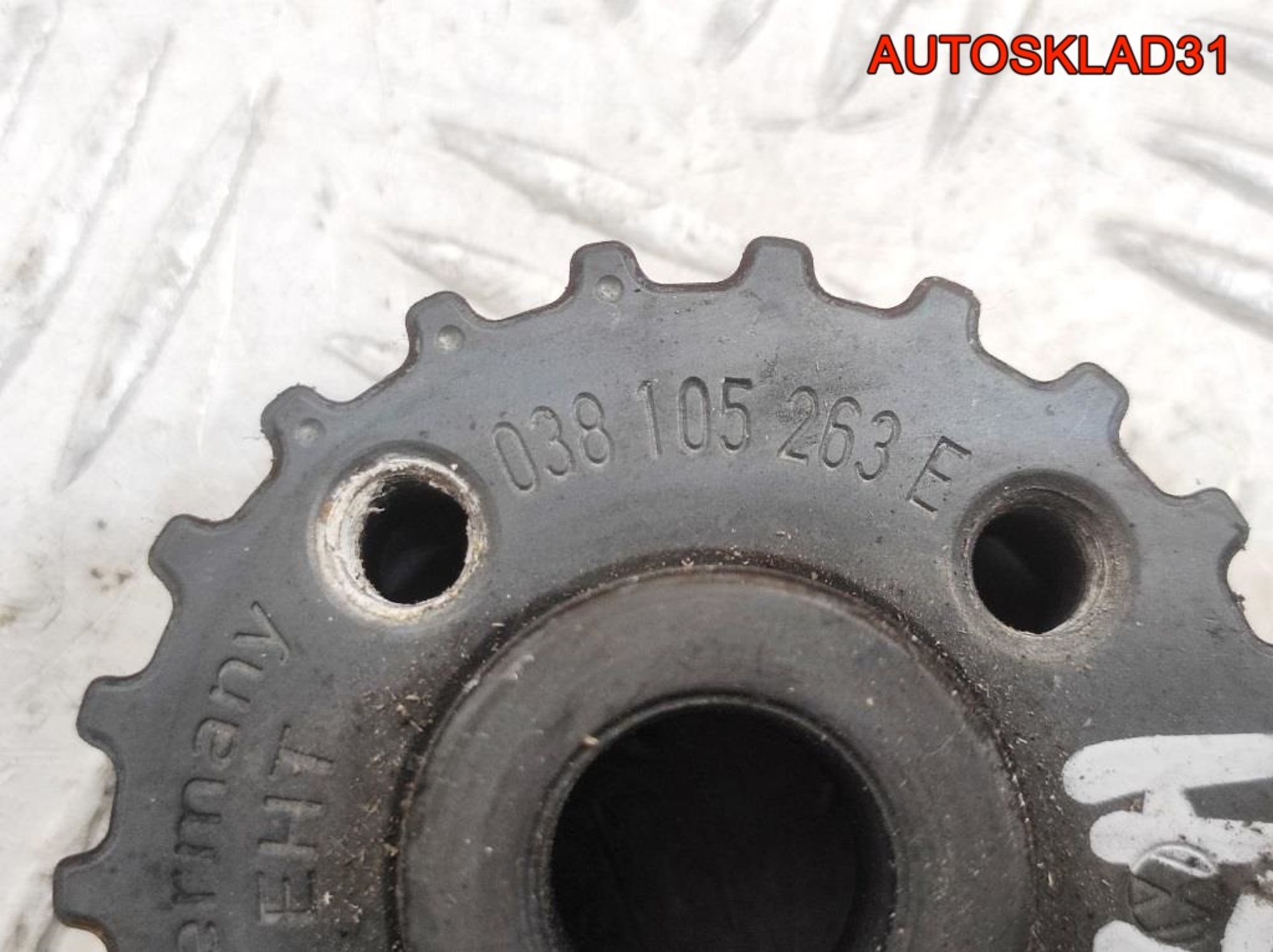 Шестерня коленвала VW Golf 4 1,9 ALH Дизель 038105263E, 2000 рублей, Дубовое