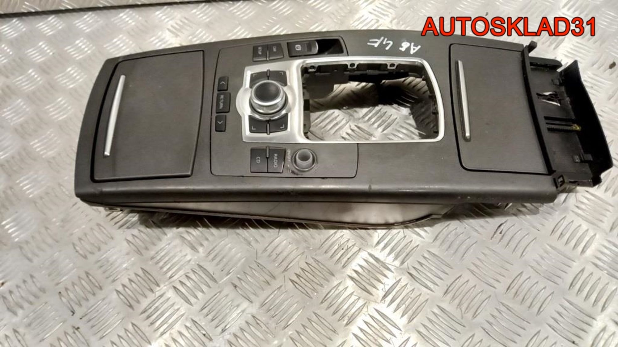 Консоль центральная в сборе Audi A6 C6 4F1864261, 8000 рублей, Дубовое