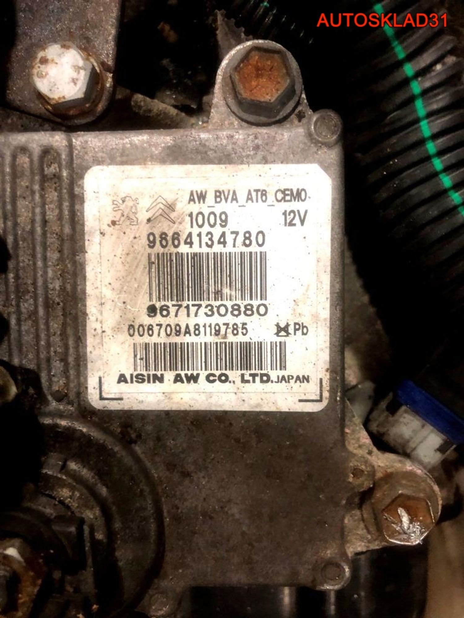 Блок управления АКПП Citroen C5 2,0 PSA 10DYYG Дизель 9664134780, 7000 рублей, Дубовое