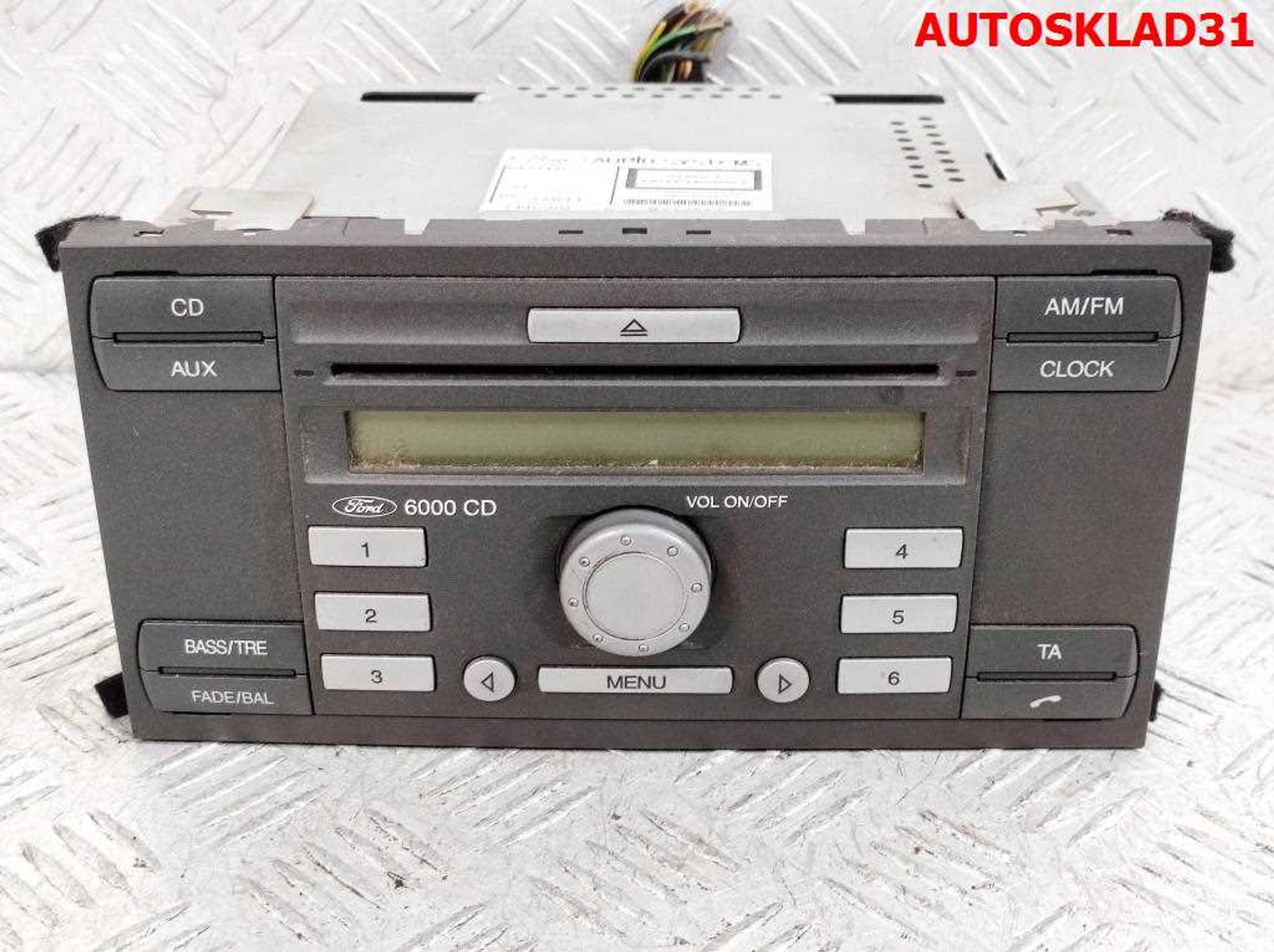 Магнитола 6000CD Ford C-MAX 1 6S6118C815AF, 1000 рублей, Дубовое