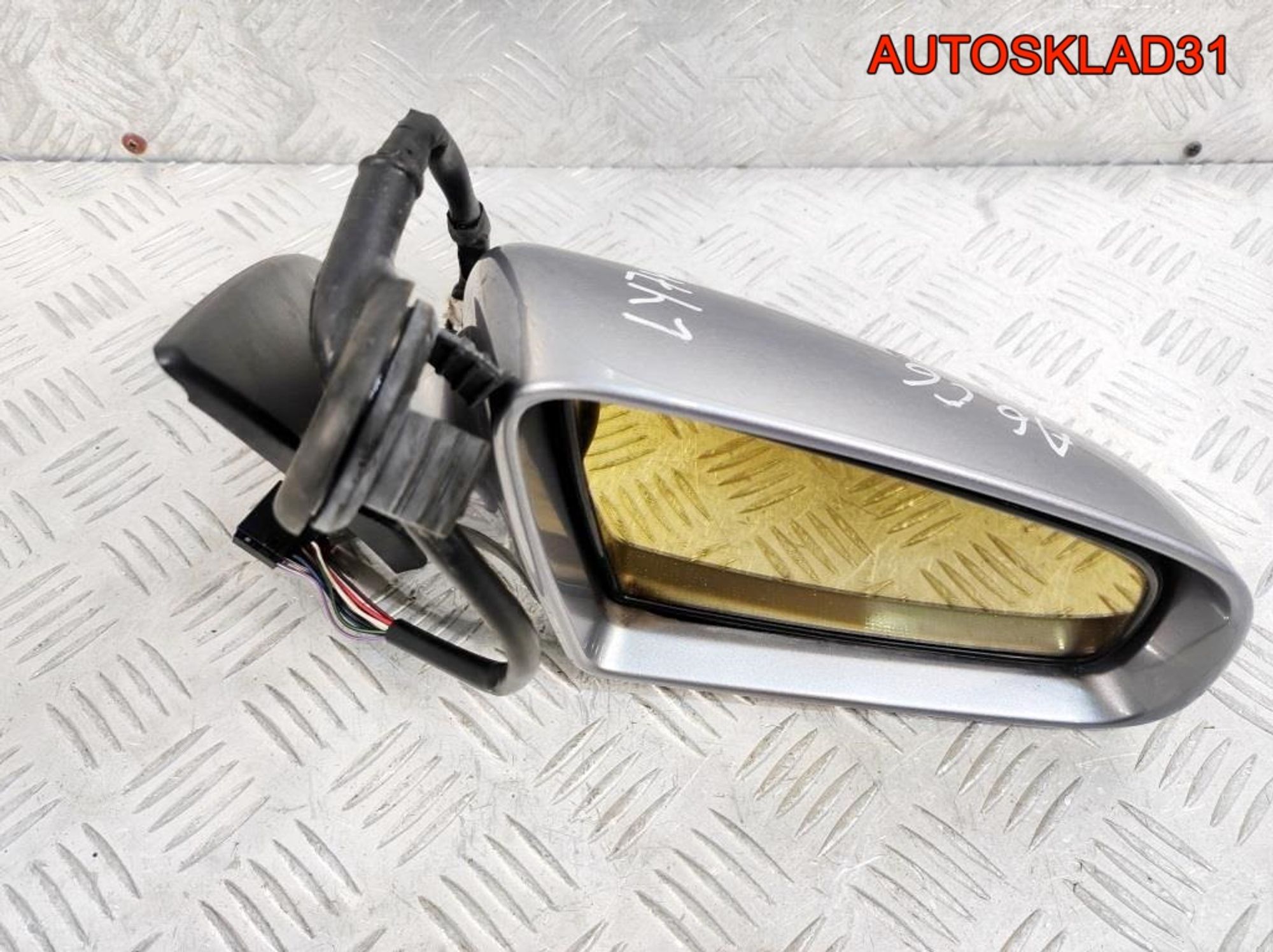 Зеркало правое 10 контактов Audi A6 C6 4F1858532J, 5400 рублей, Дубовое