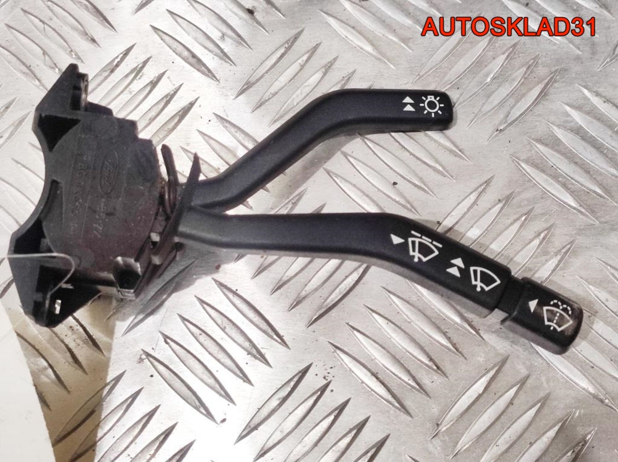 Переключатель стеклоочистителей Ford Sierra 90BG11K665CD, 1000 рублей, Дубовое