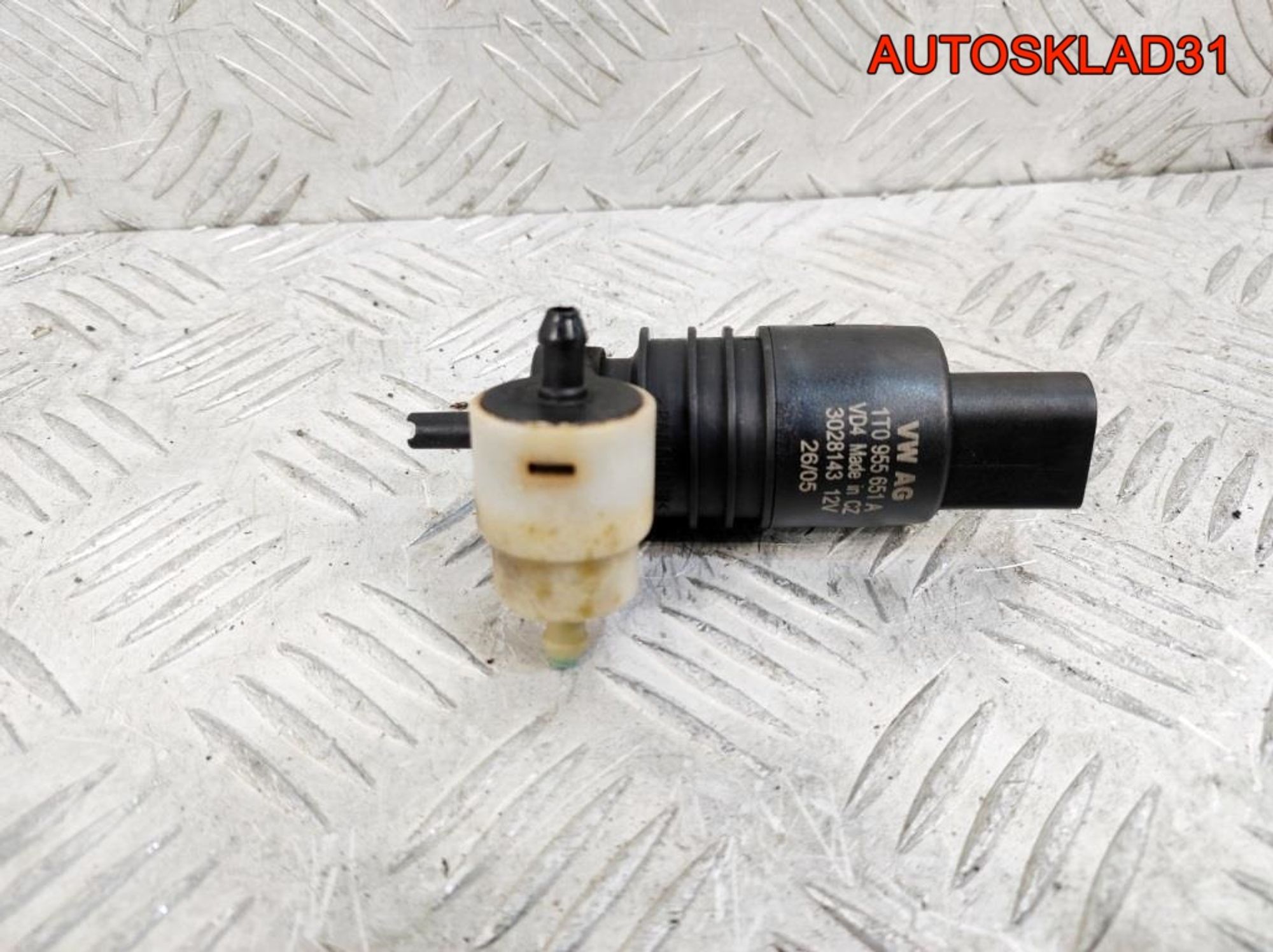 Насос омывателя Volkswagen Passat B6 1T0955651A, 900 рублей, Дубовое