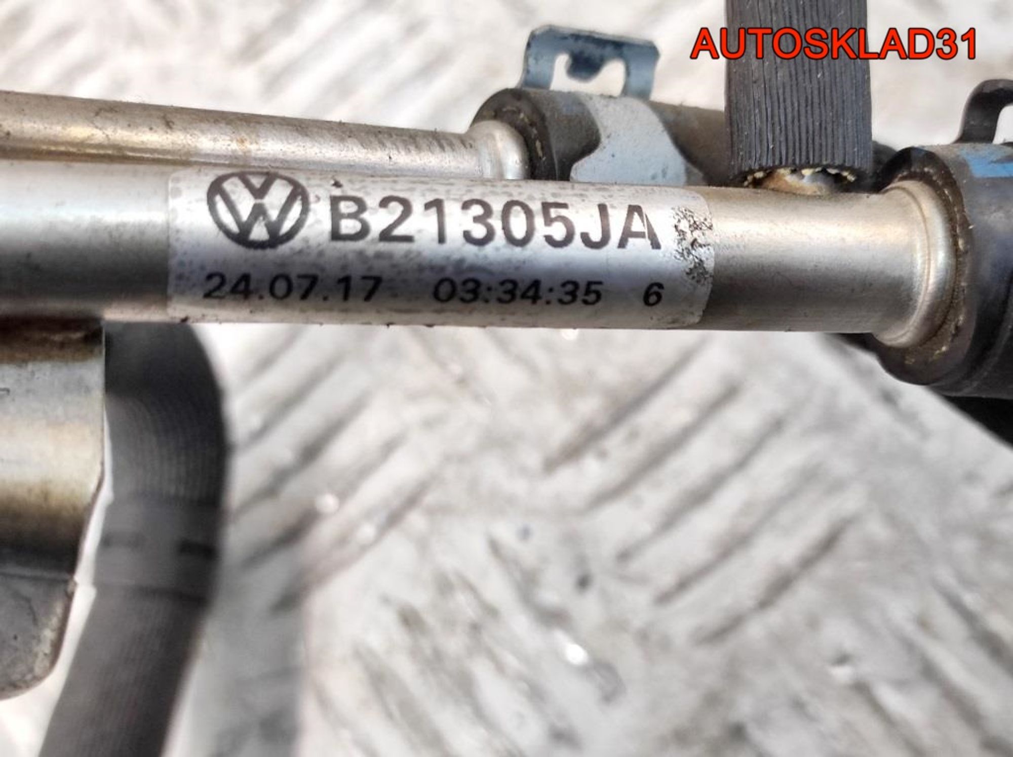 Трубка топливная VW Tiguan 2,0 Дизель 04L201360M, 2000 рублей, Дубовое