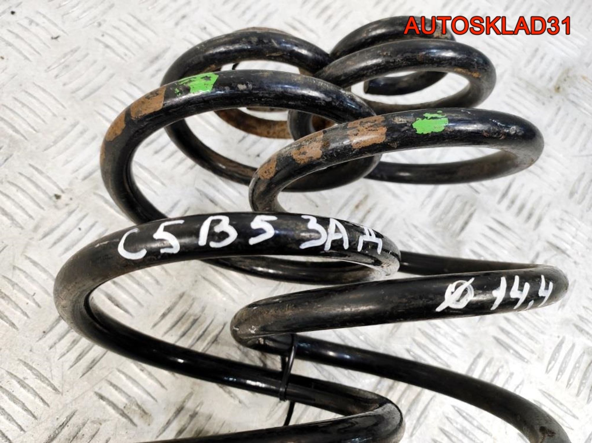 Пружина задняя Audi A6 C5 3B0511115S, 1800 рублей, Дубовое