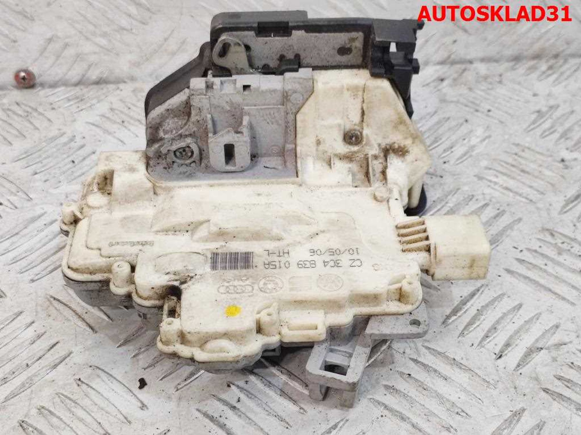 Замок двери левой задней VW Passat B6 3C4839015A, 3000 рублей, Дубовое