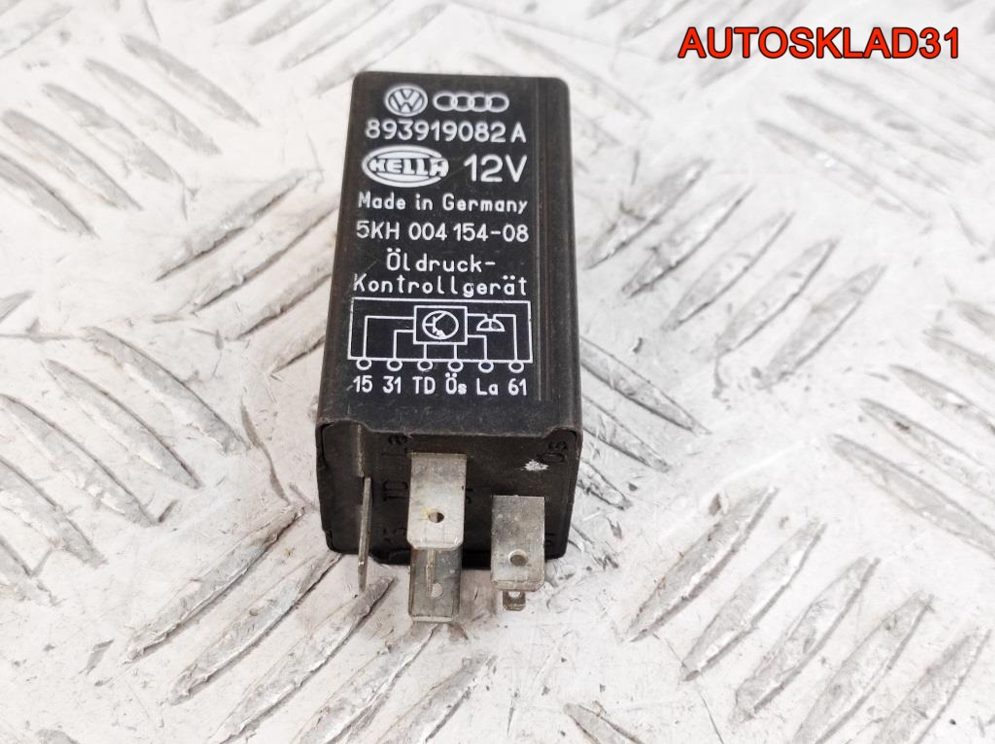 Реле давления масла №310 Audi 100 C3 893919082A, 500 рублей, Дубовое