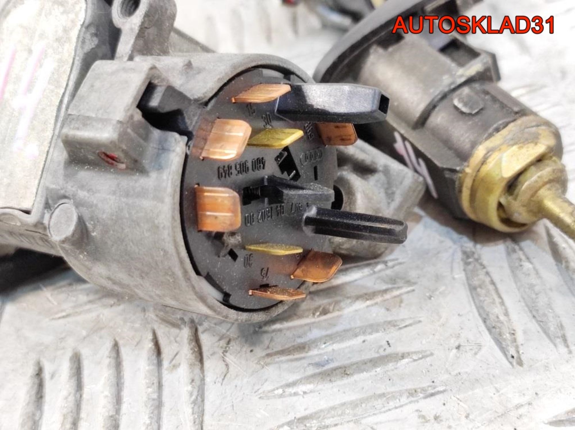 Замок зажигания Volkswagen Passat B5 4B0905851C, 4100 рублей, Дубовое