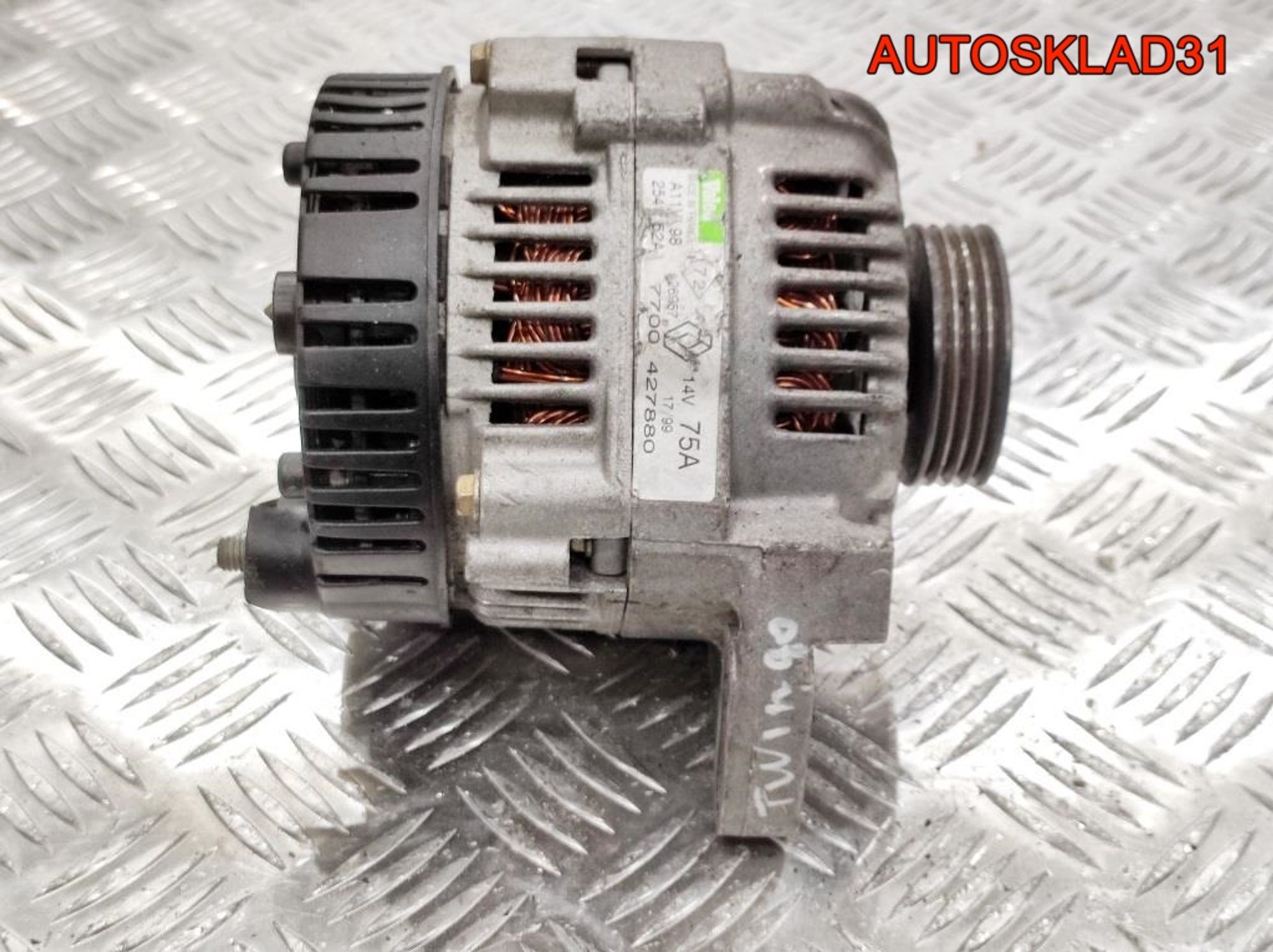 Генератор 75A Renault Twingo 1 7700427880 (Р), 6000 рублей, Дубовое