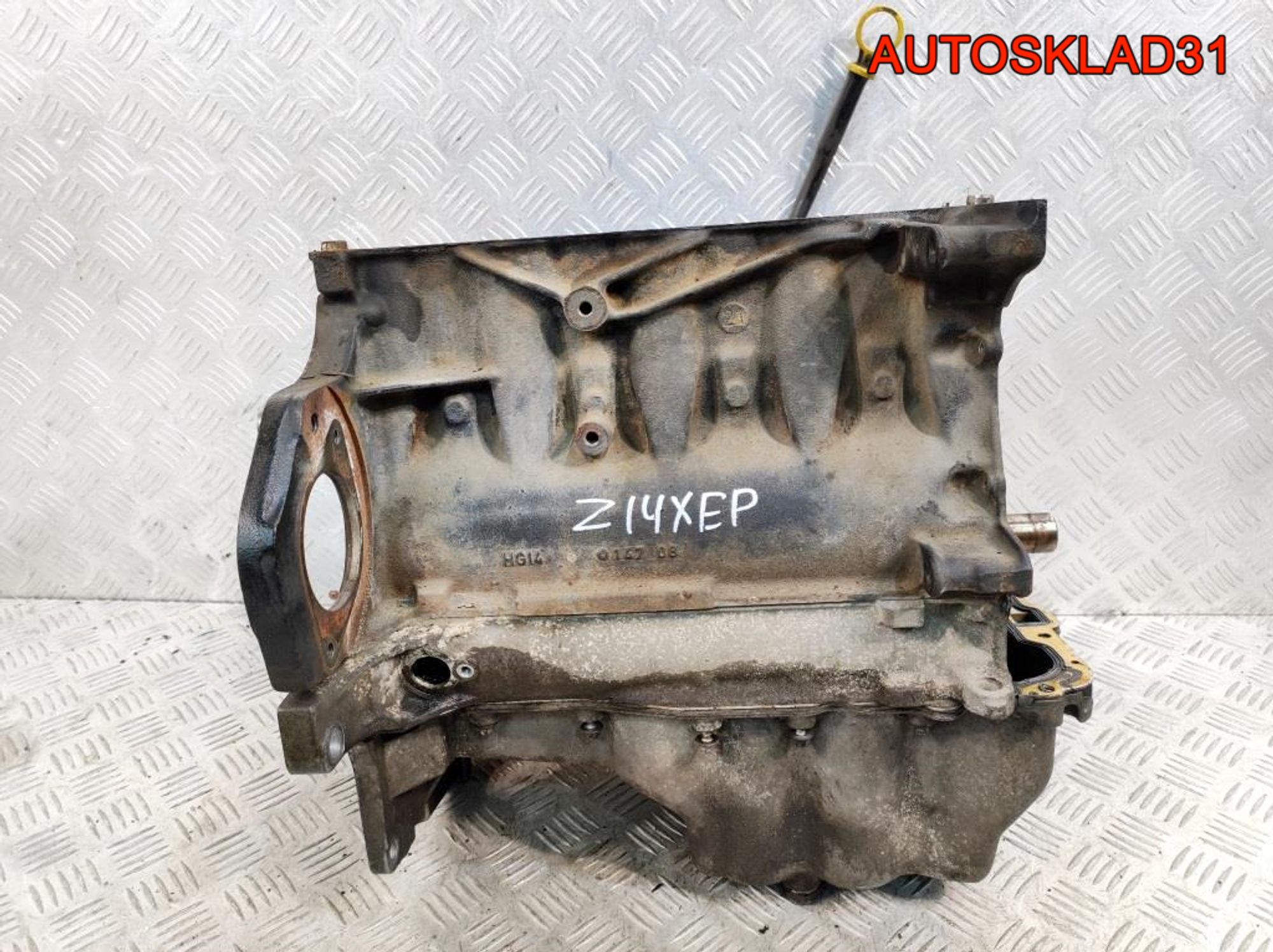 Блок цилиндров Opel Corsa D 1,4 Z14XEP 24450960, 31500 рублей, Дубовое