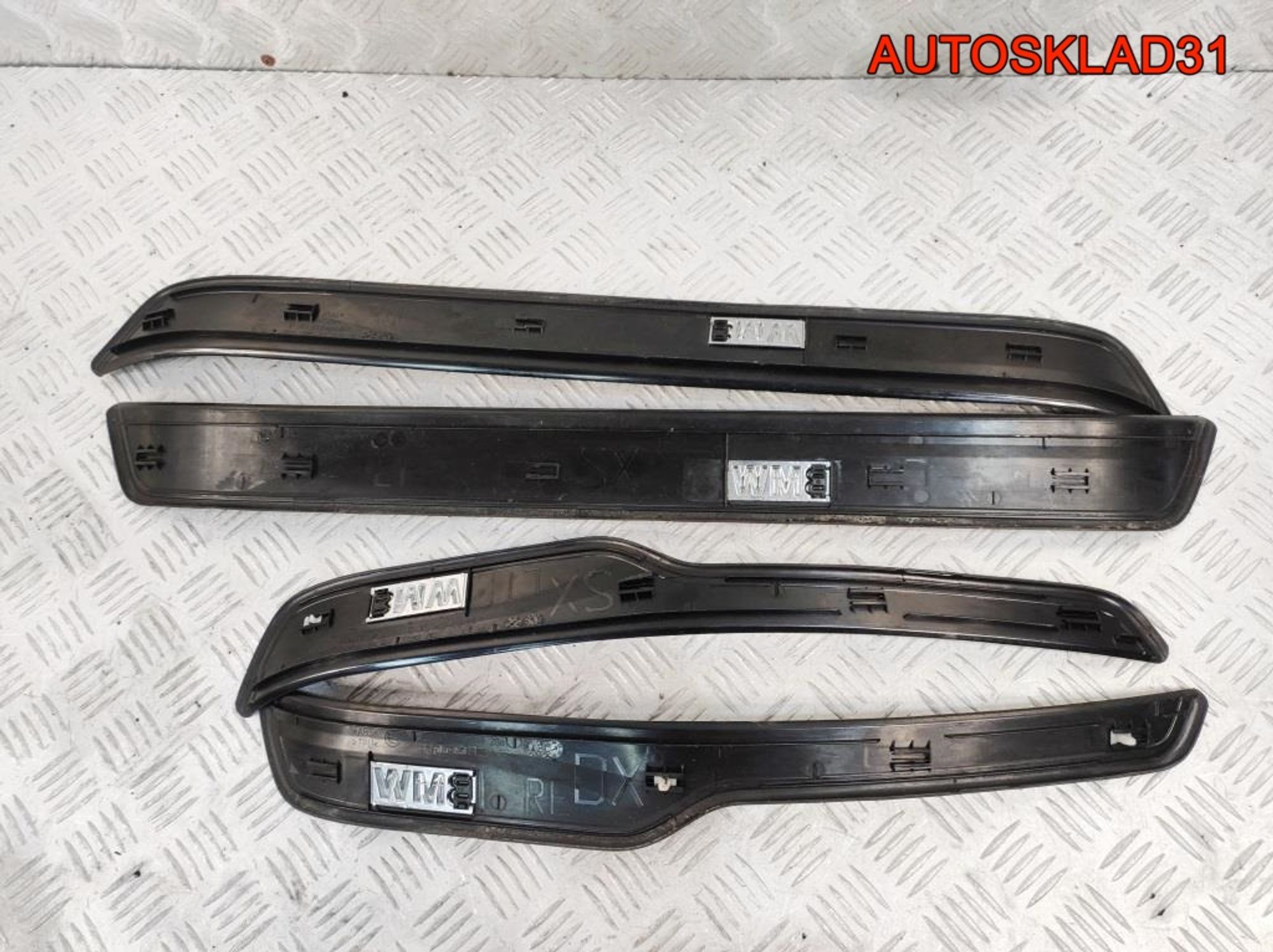 Накладка порога комплект BMW E90 51477060279, 4500 рублей, Дубовое