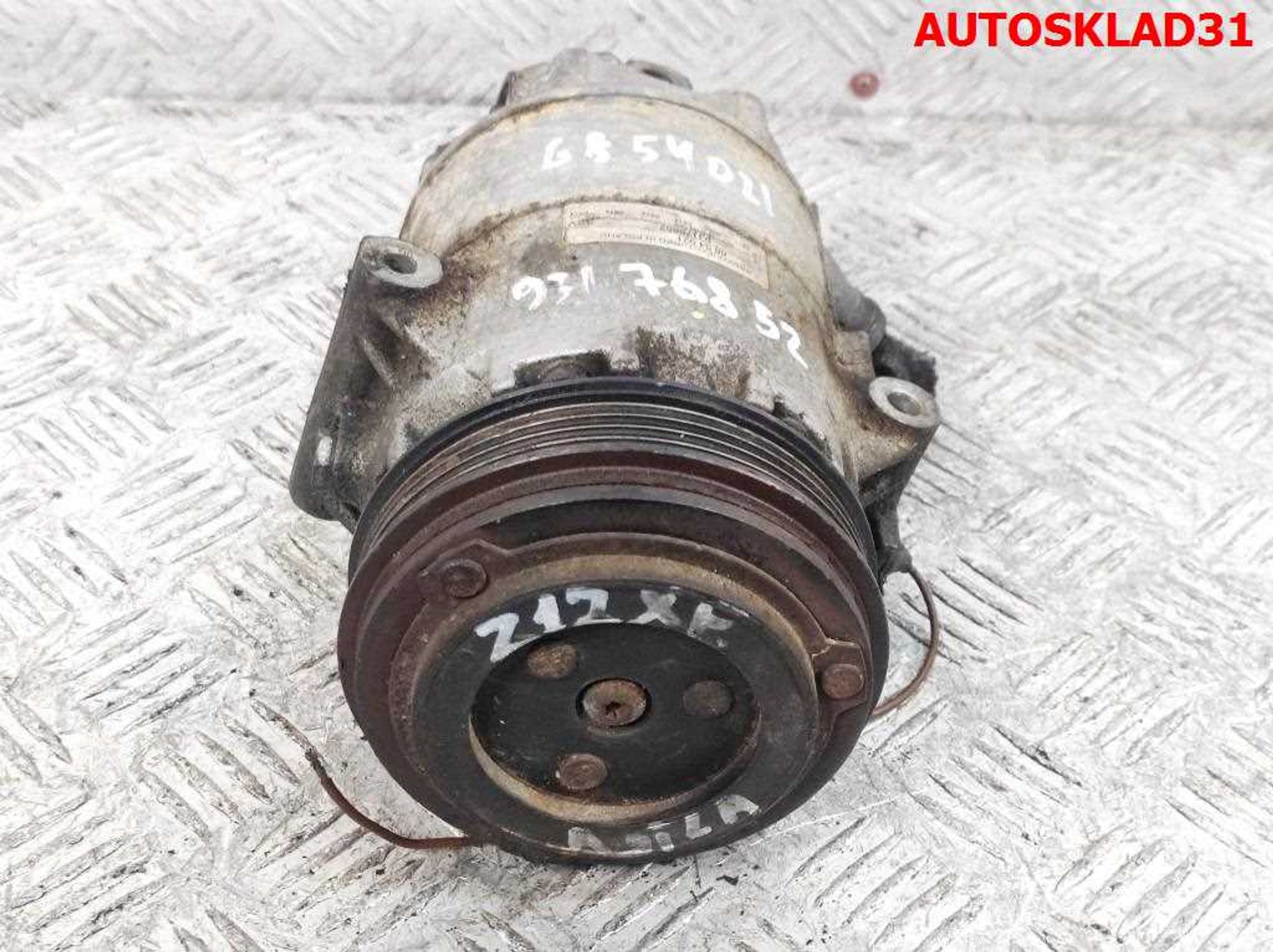 Компрессор кондиционера Opel Agila A 1,2 Z12XE Бензин 6854021, 3000 рублей, Дубовое