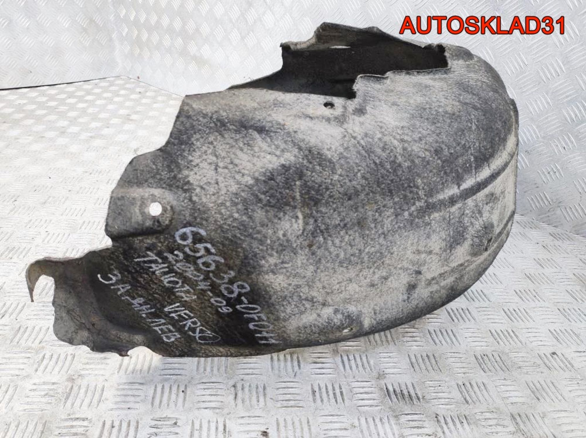 Локер задний левый Toyota Corolla Verso 656380F011, 900 рублей, Дубовое