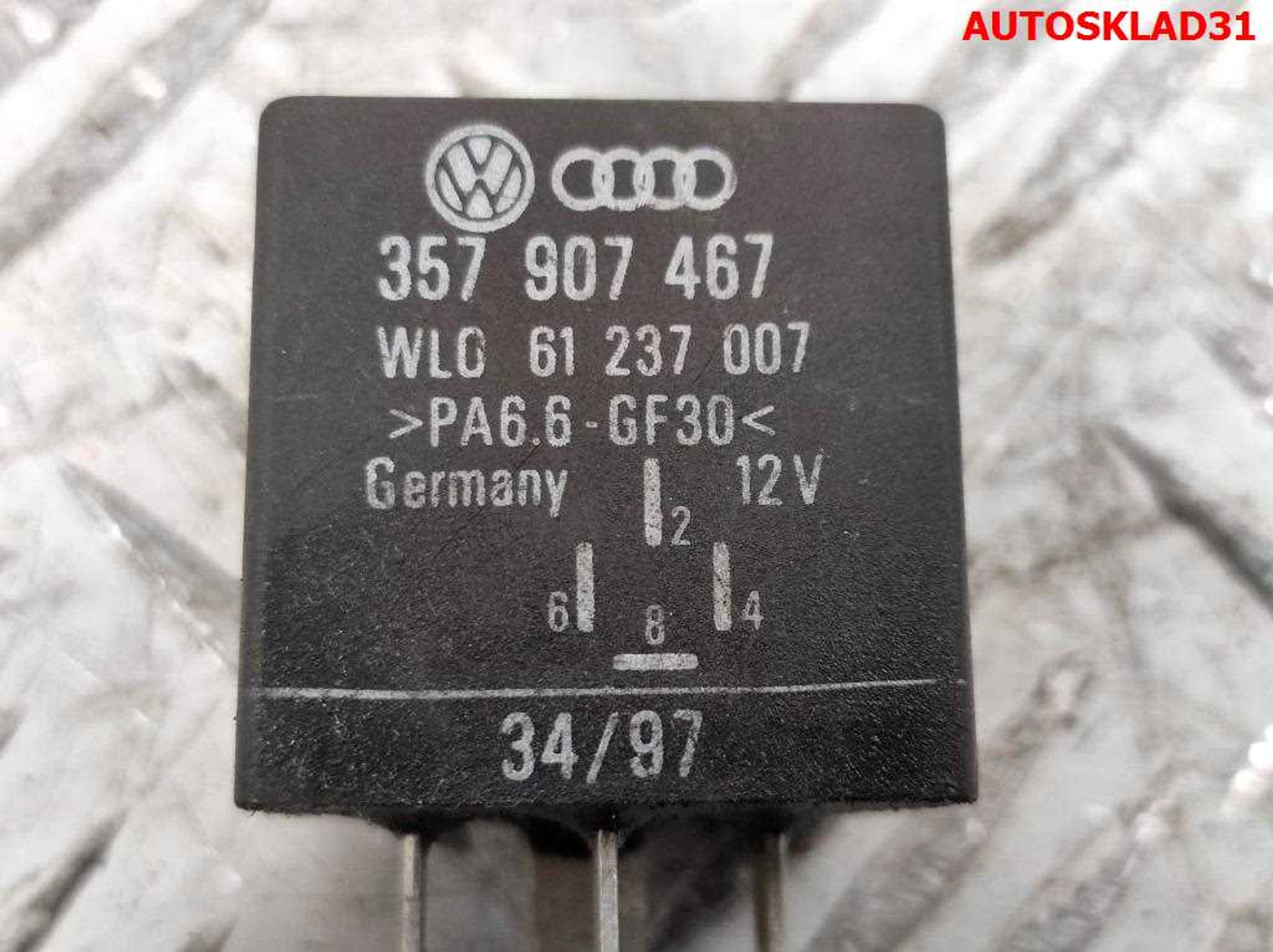 Реле 153 Volkswagen Sharan 1 357907467, 700 рублей, Дубовое