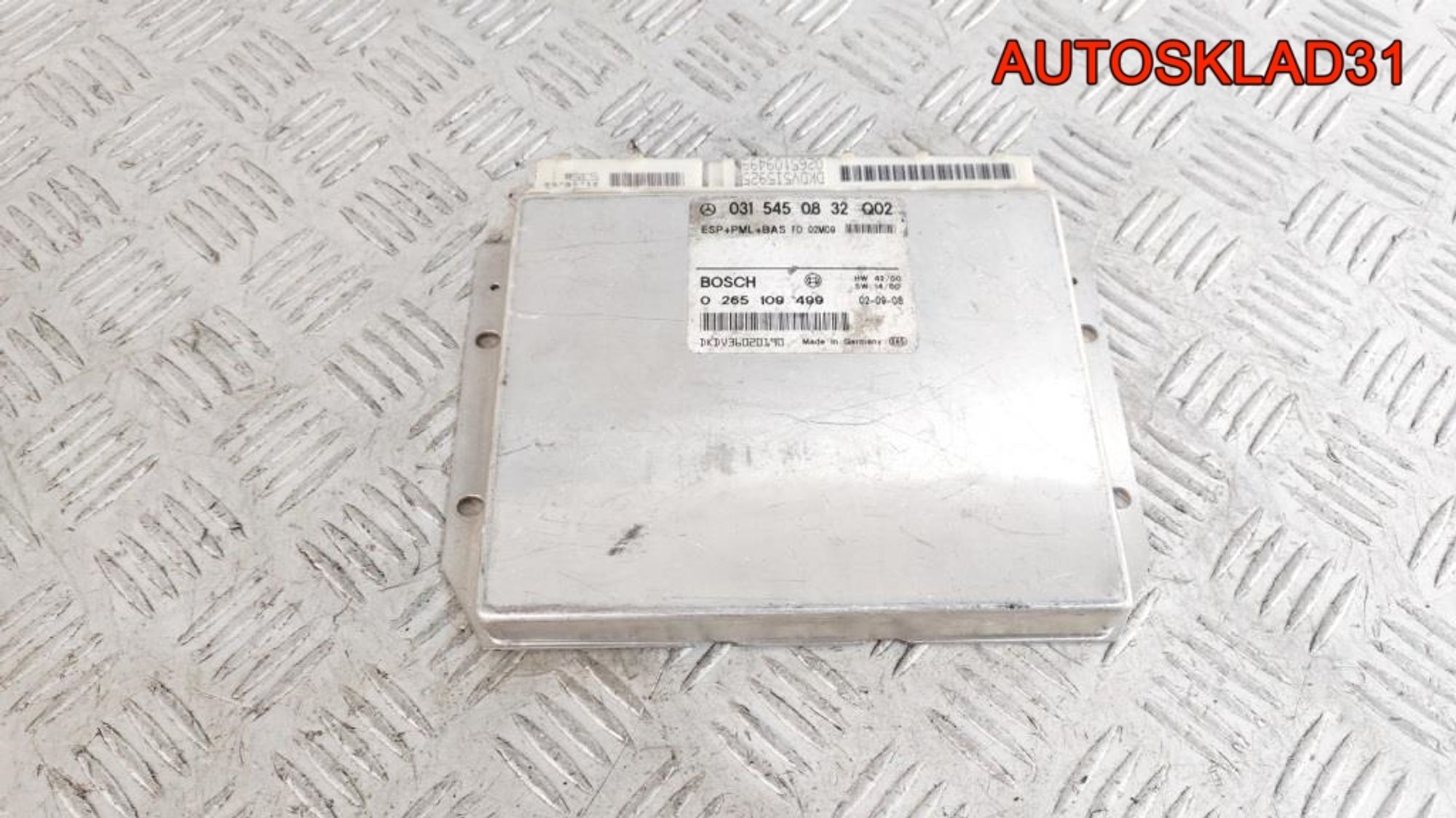 Блок управления ESP Mercedes Benz W210 A0315450832, 1500 рублей, Дубовое