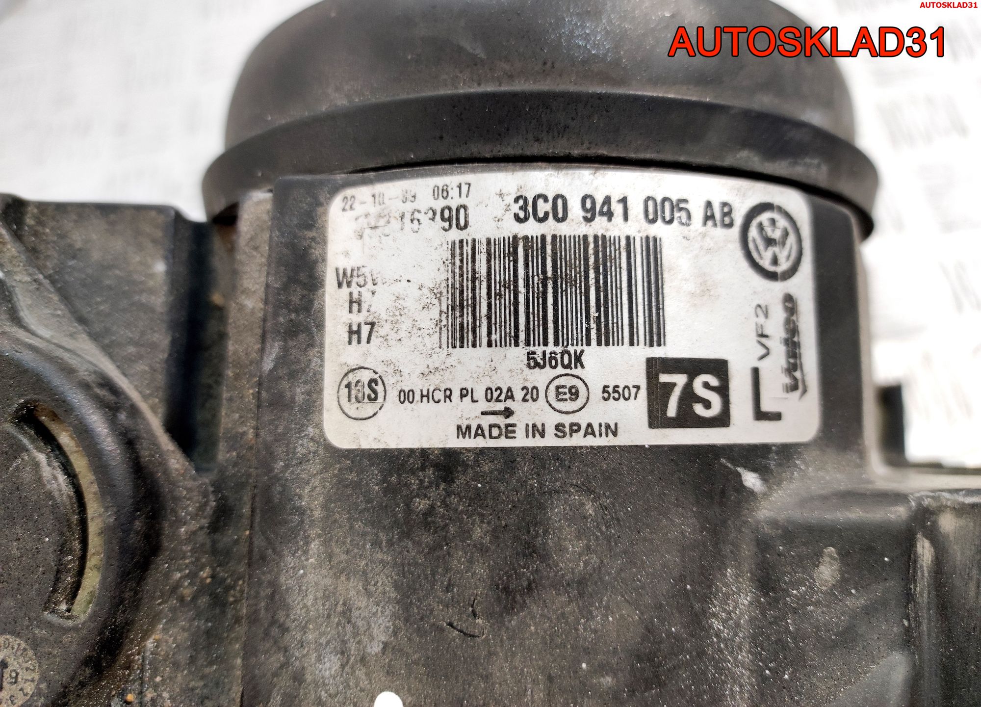 Фара левая Volkswagen Passat B6 3C0941005AB, 10000 рублей, Дубовое