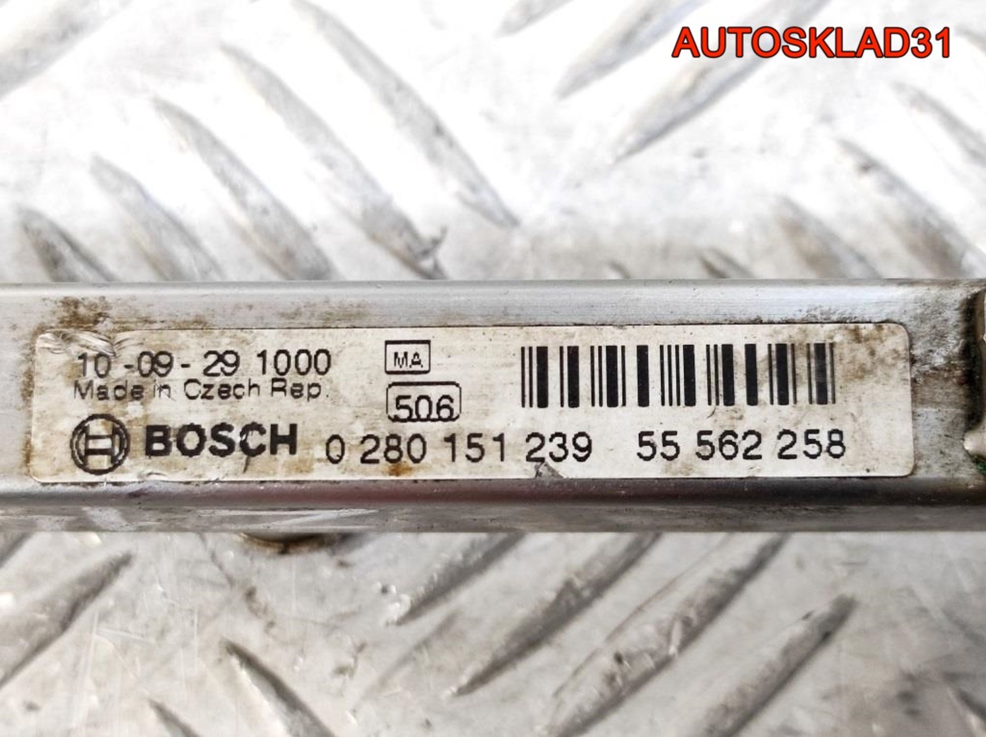 Рейка топливная Opel Corsa D 1,4 Z14XEP 55562258, 900 рублей, Дубовое