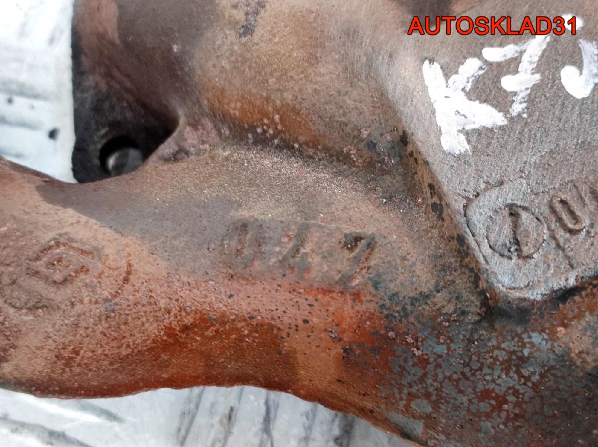 Коллектор выпускной Renault Logan 1,4 K7J Бензин 6001548025, 3500 рублей, Дубовое