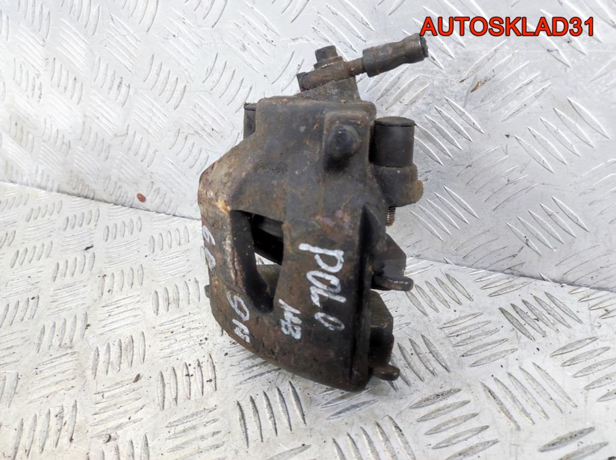 Суппорт тормозной передний левый VW Polo 9N, 1300 рублей, Дубовое