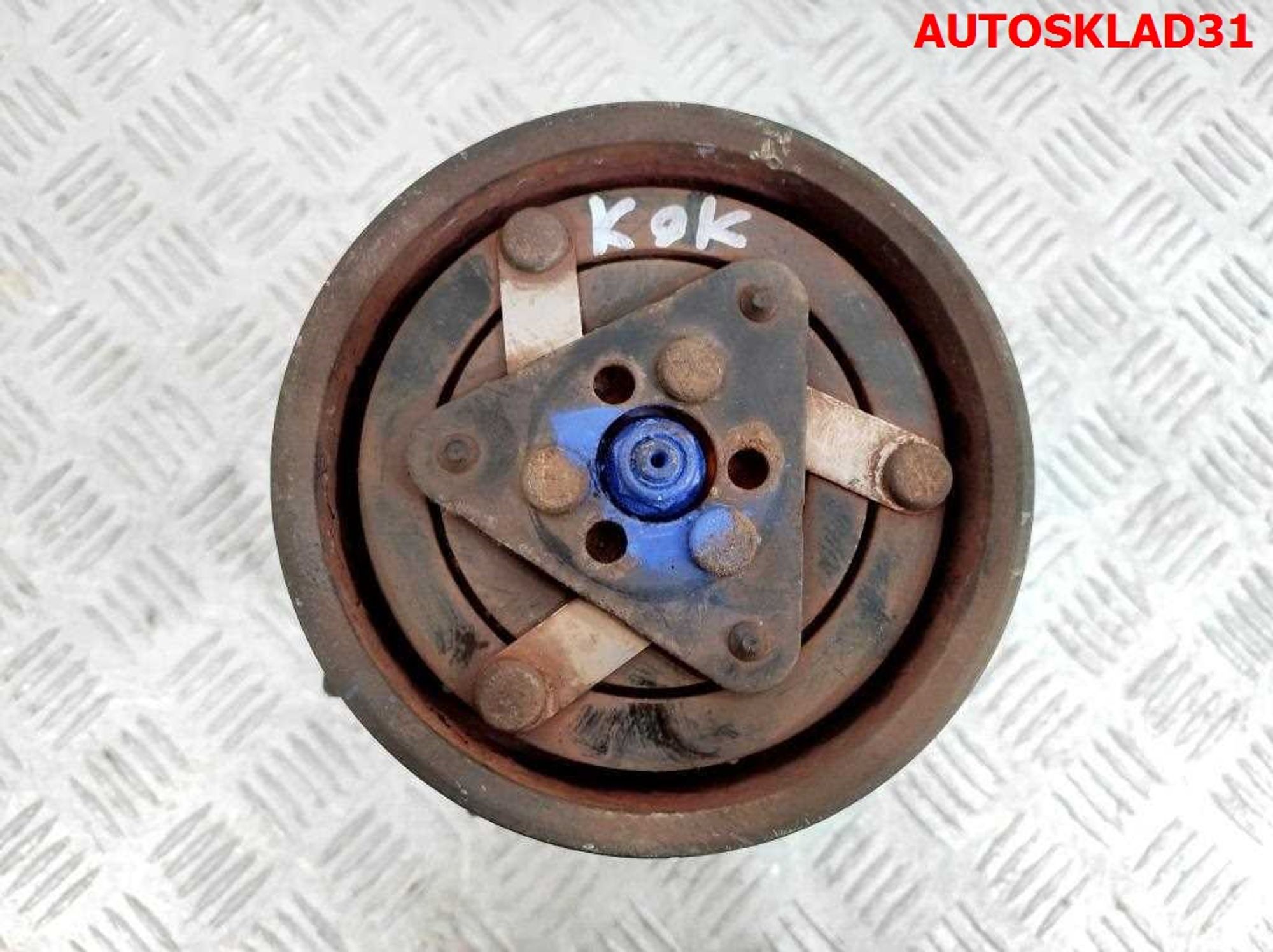 Компрессор кондиционера Nissan Note E11 1,5 K9K276 8200866437, 7000 рублей, Дубовое