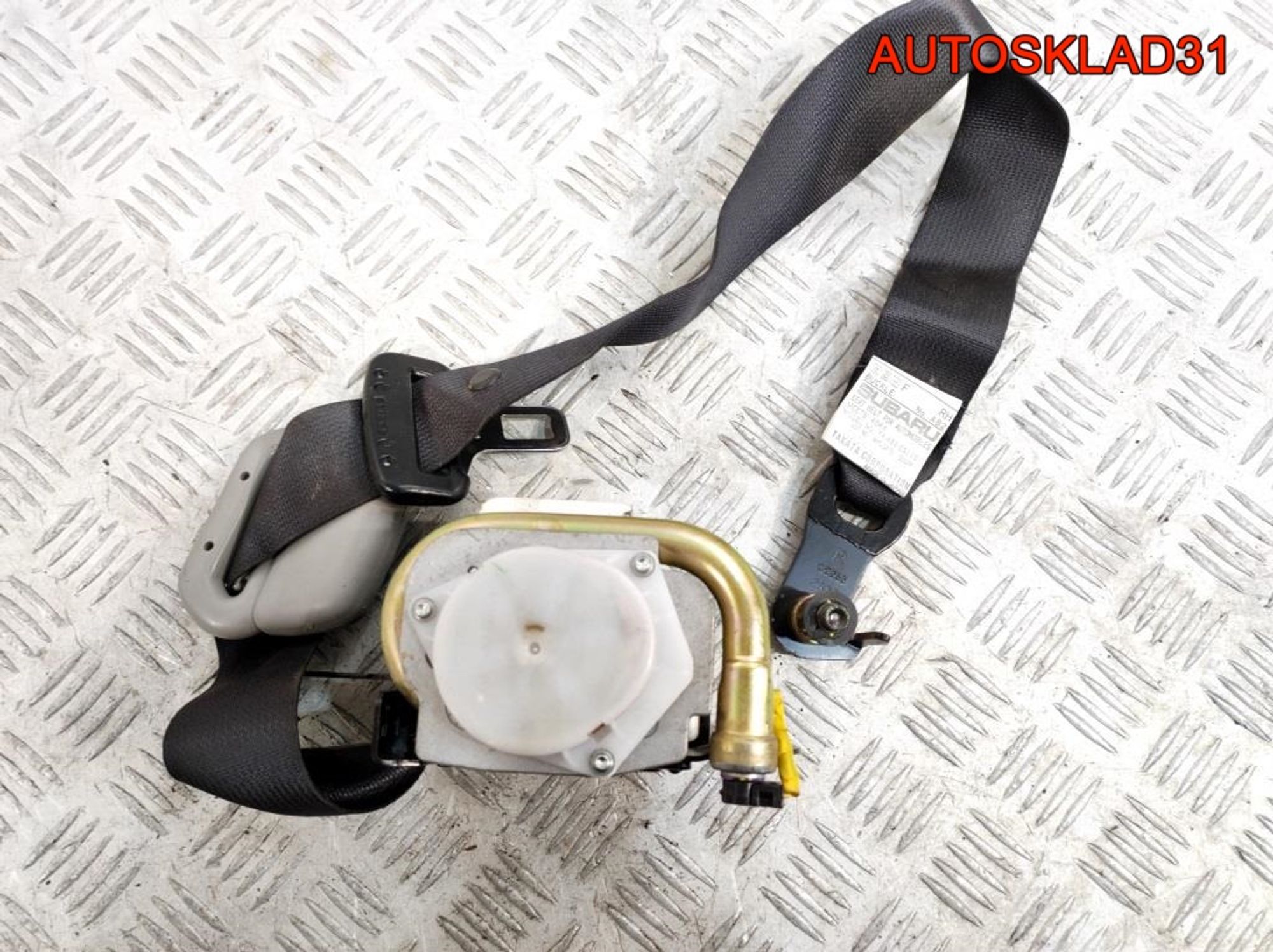 Ремень безопасности передний правый Subaru Impreza 2, 3000 рублей, Дубовое