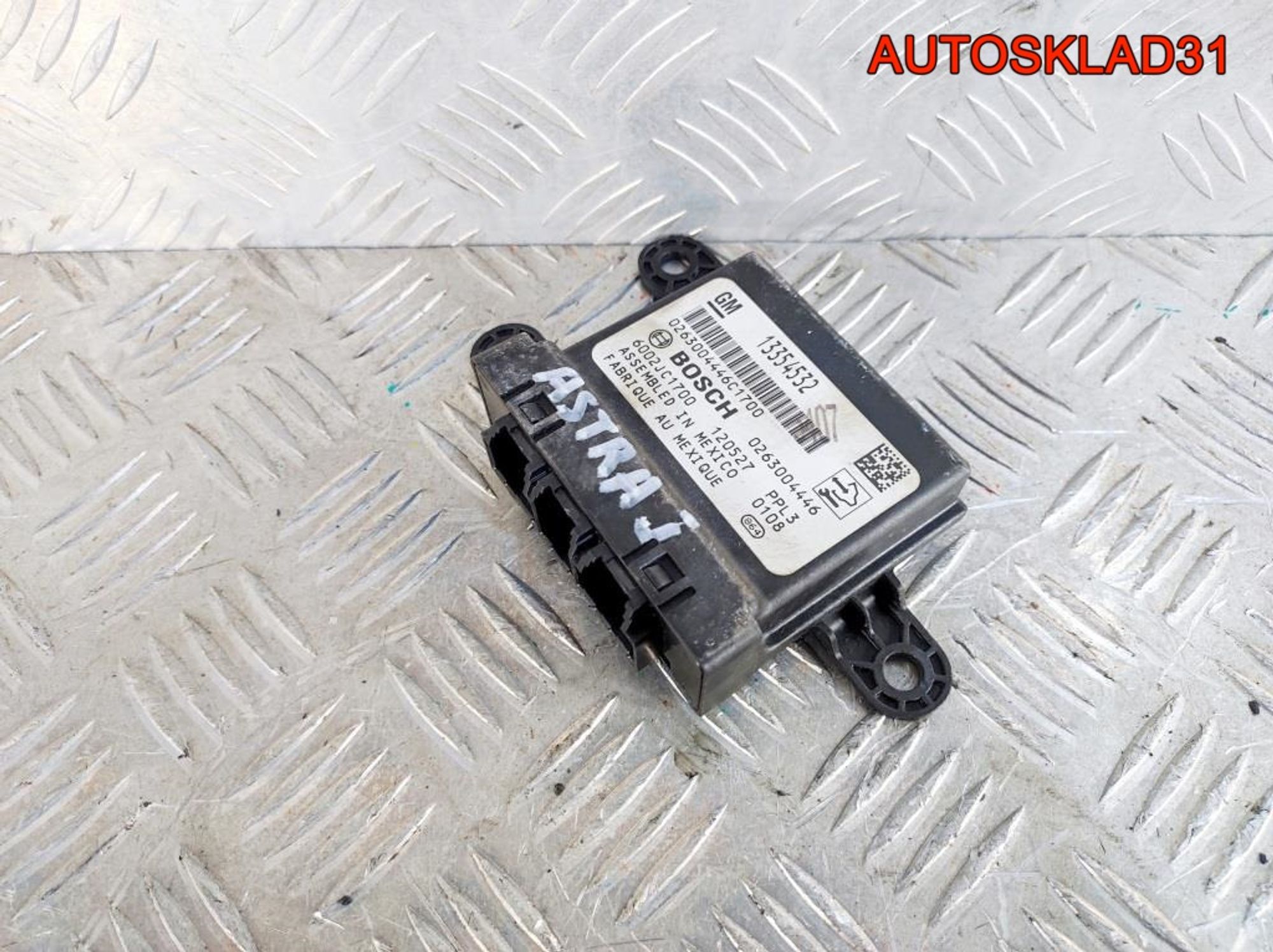 Блок управления парктроником Opel Astra J 13354532, 2300 рублей, Дубовое