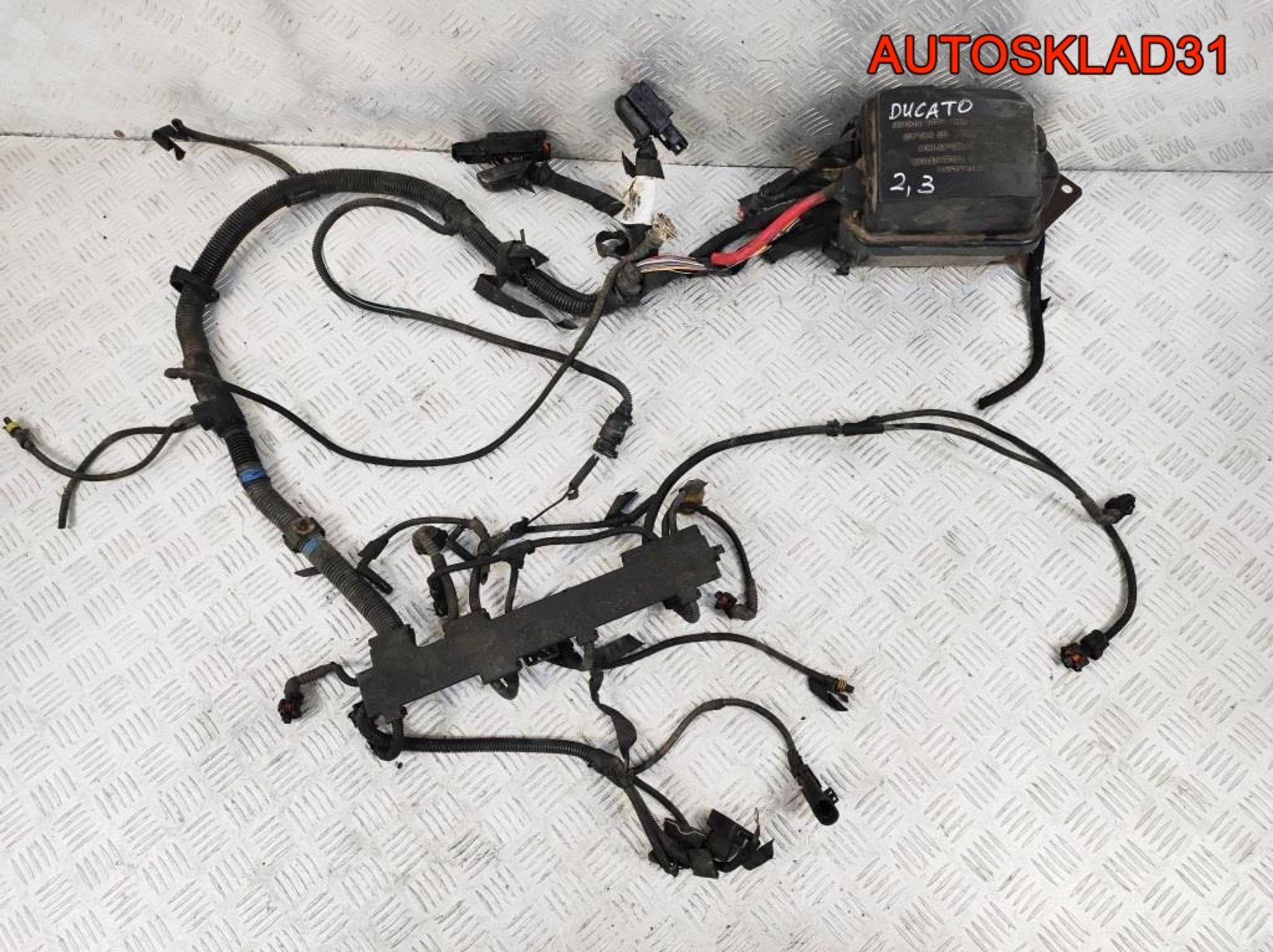 Проводка двигателя Fiat Ducato 2,3 JTD 1332043080, 6500 рублей, Дубовое