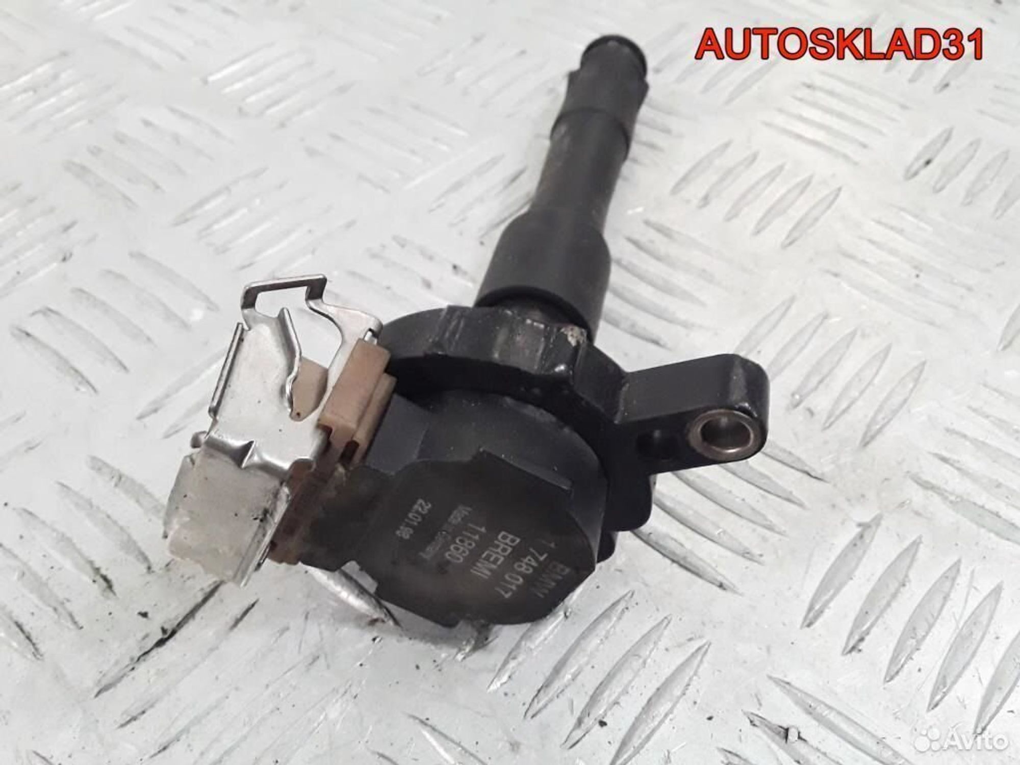 Катушка зажигания BMW E46 2,2 M54B22 Бензин 1748017, 1500 рублей, Дубовое