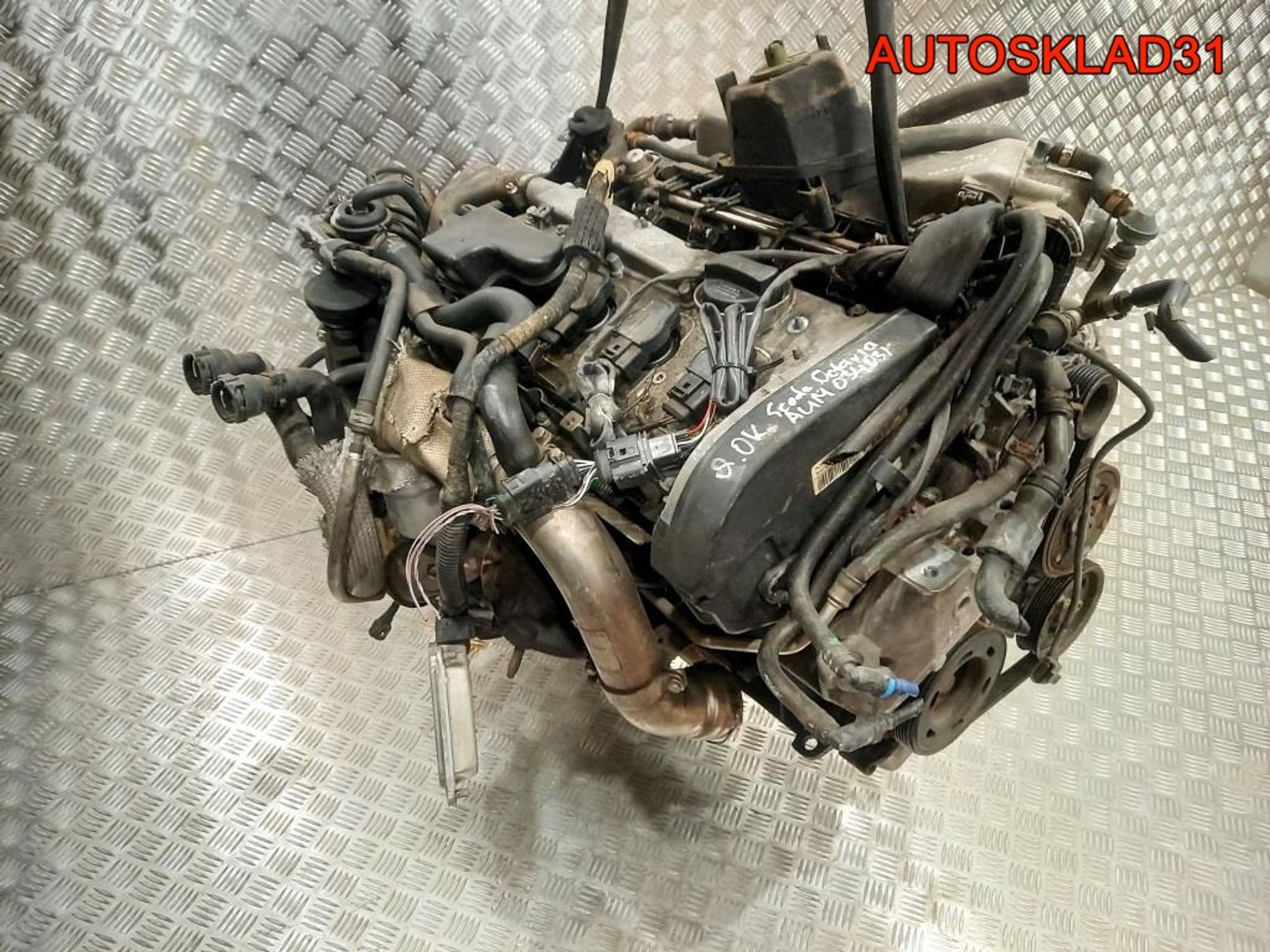 Двигатель AUM Skoda Octavia A4 1,8Т Бензин, 81000 рублей, Дубовое
