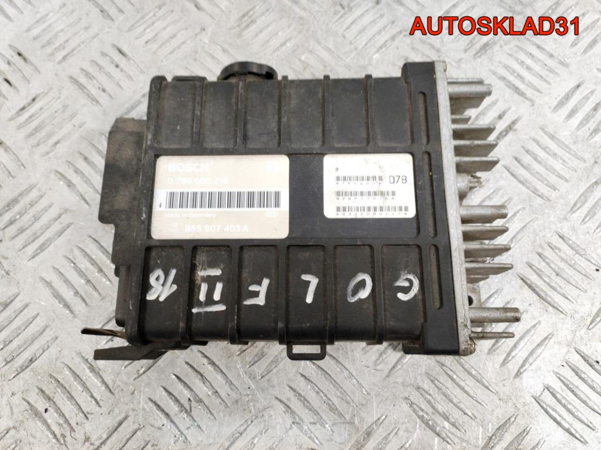 Блок ЭБУ Volkswagen Gol 2 1,8 Бензин 855907403A, 1000 рублей, Дубовое