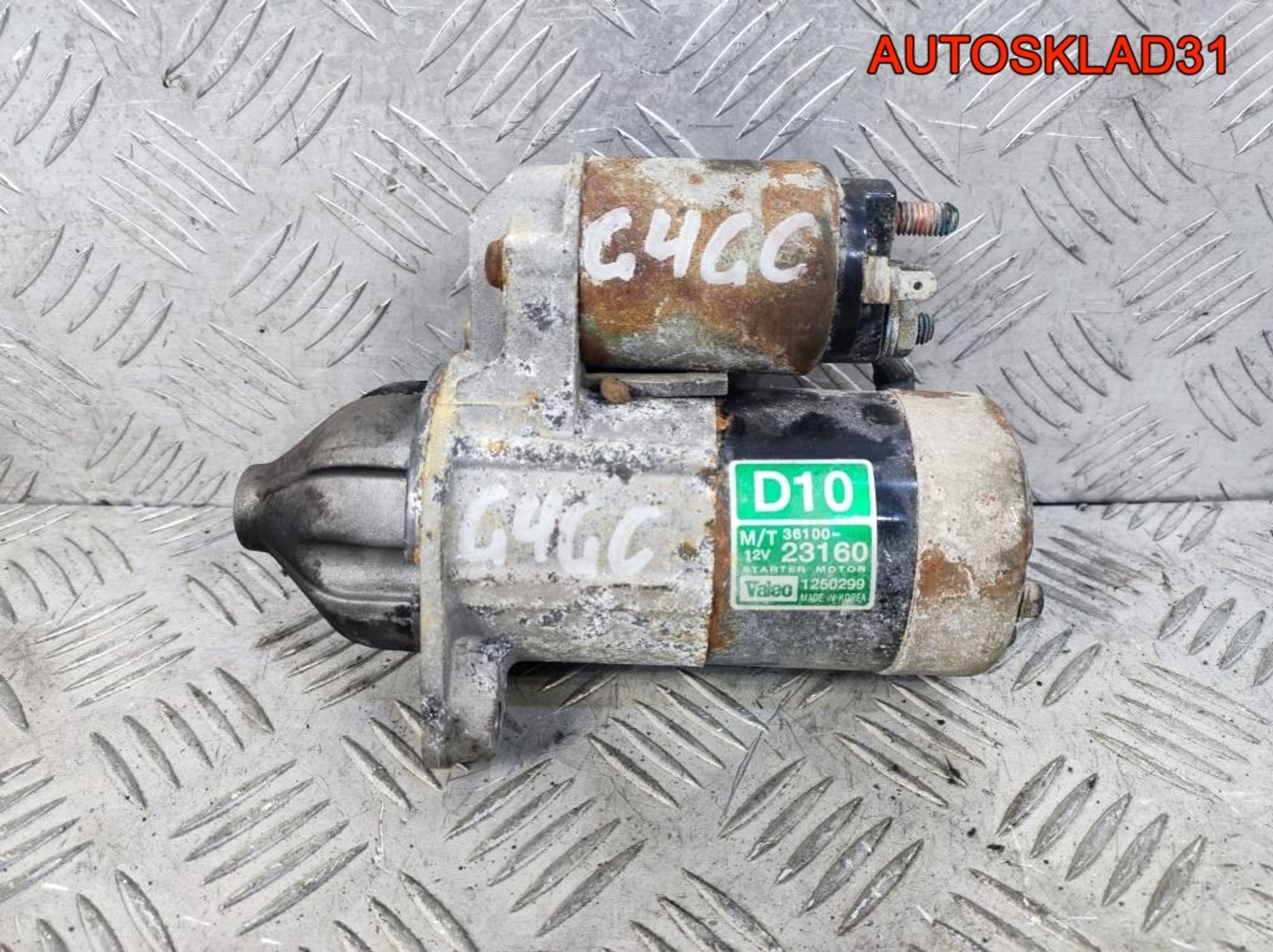 Стартер Hyundai Elantra 4 2,0 G4GC 3610023160, 3300 рублей, Дубовое