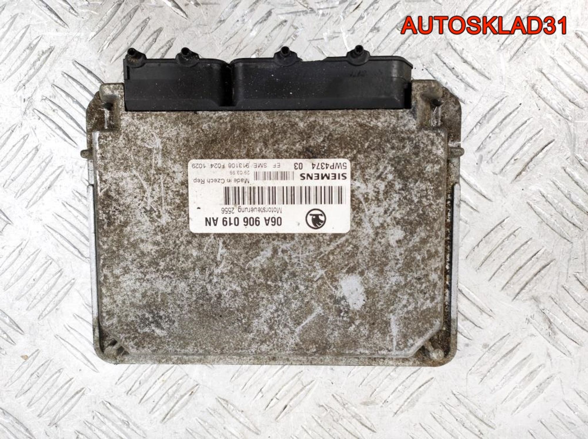 Блок ЭБУ Skoda Octavia 1 1,6 Бензин 06A906019AN, 6000 рублей, Дубовое