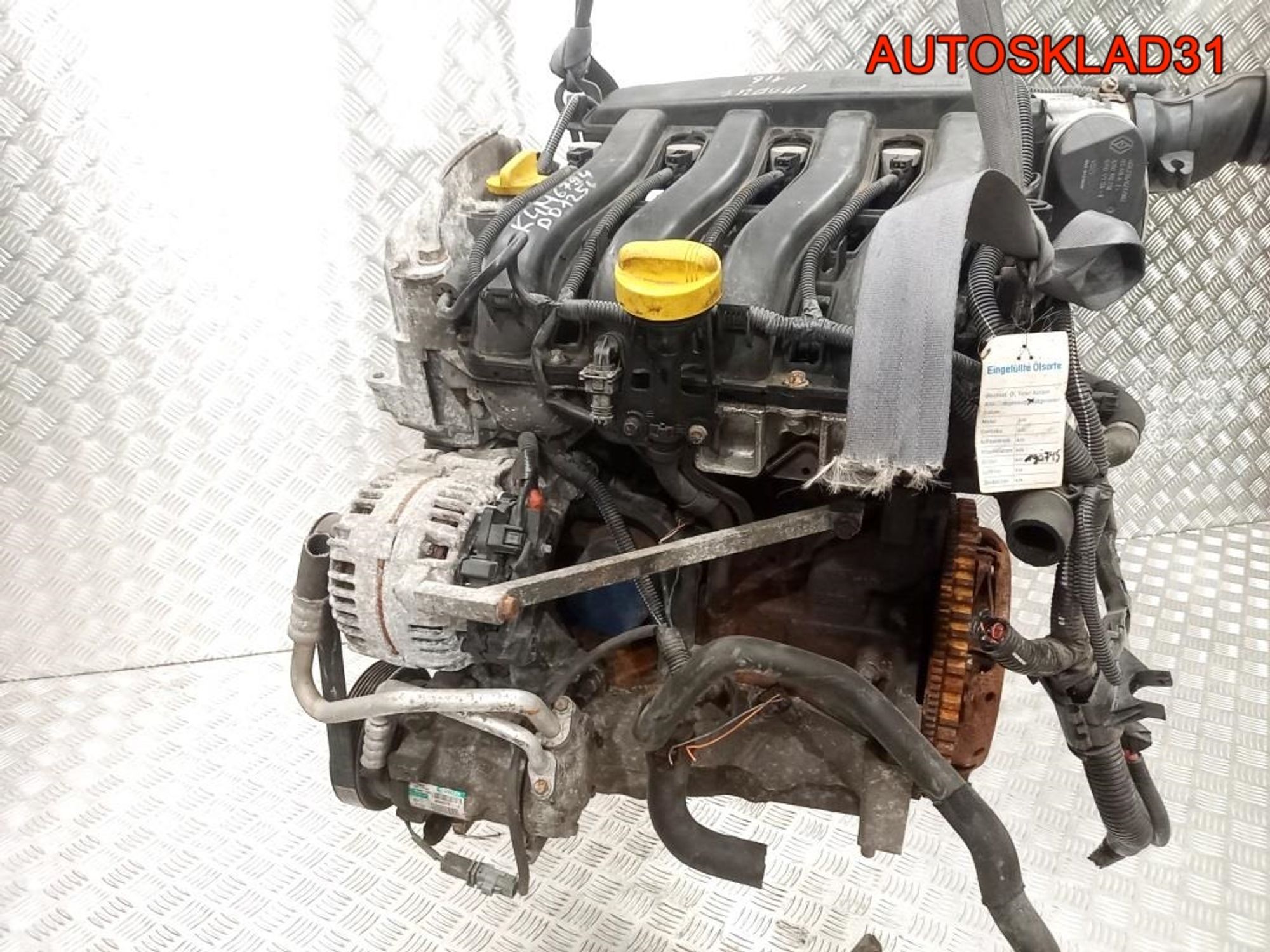 Двигатель K4M 794 Renault Modus 1,6 Бензин, 70000 рублей, Дубовое