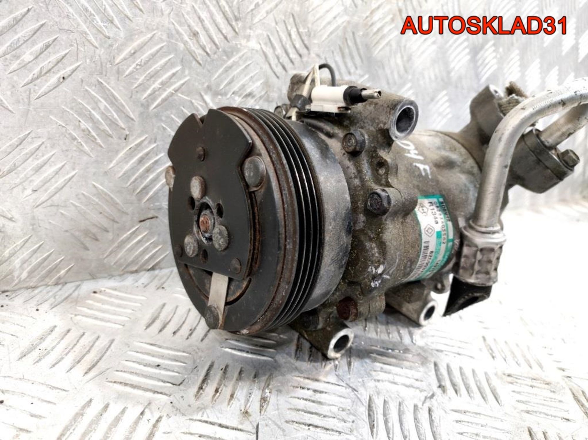 Компрессор кондиционера Renault Twingo 1,2 D4F 8200037058, 4500 рублей, Дубовое