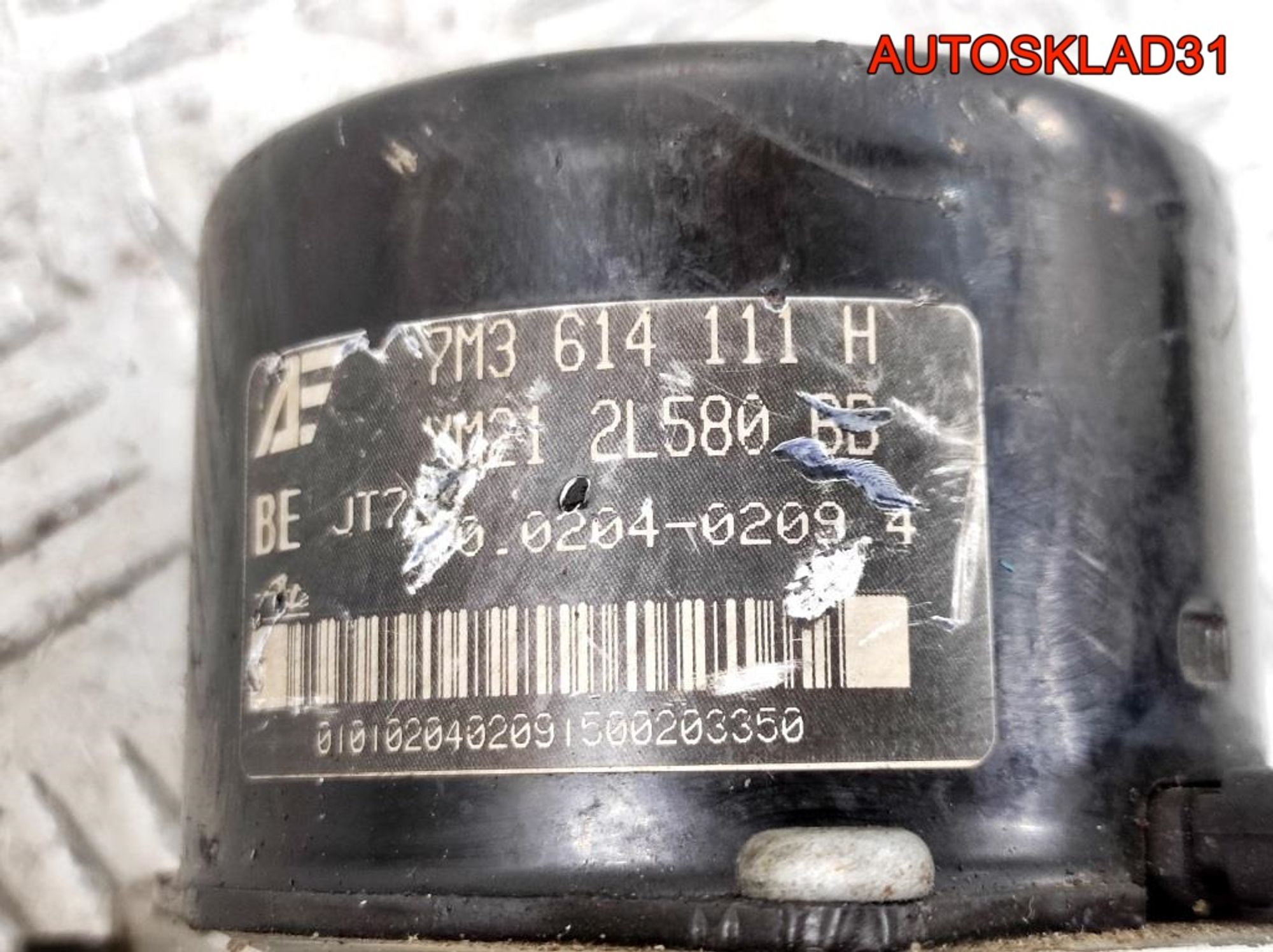 Блок управления ABS VW Sharan 1 Рест 7M3614111H, 3000 рублей, Дубовое