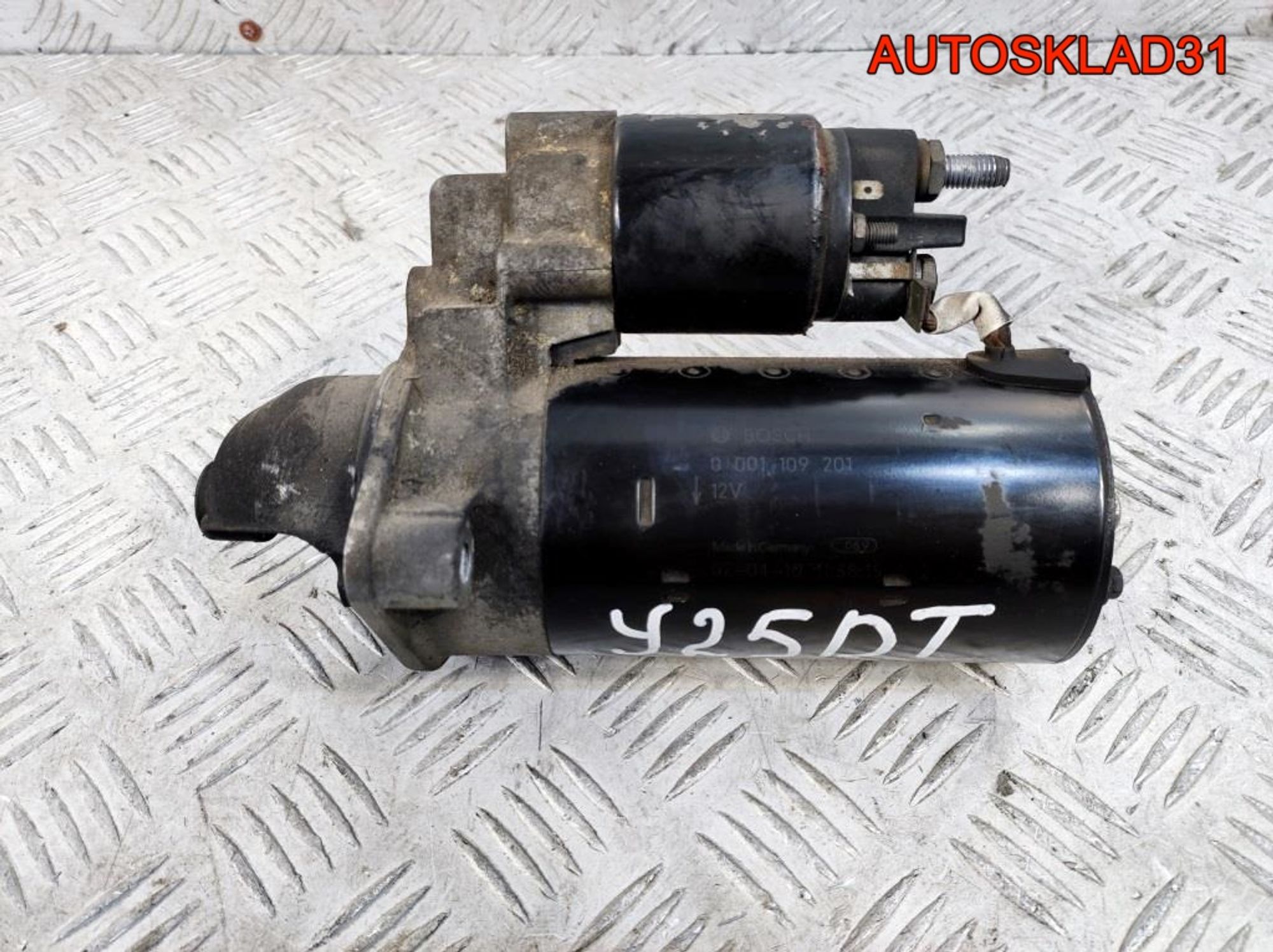 Стартер Opel Omega B 2,5 Y25DT 0001109201 Дизель, 5700 рублей, Дубовое