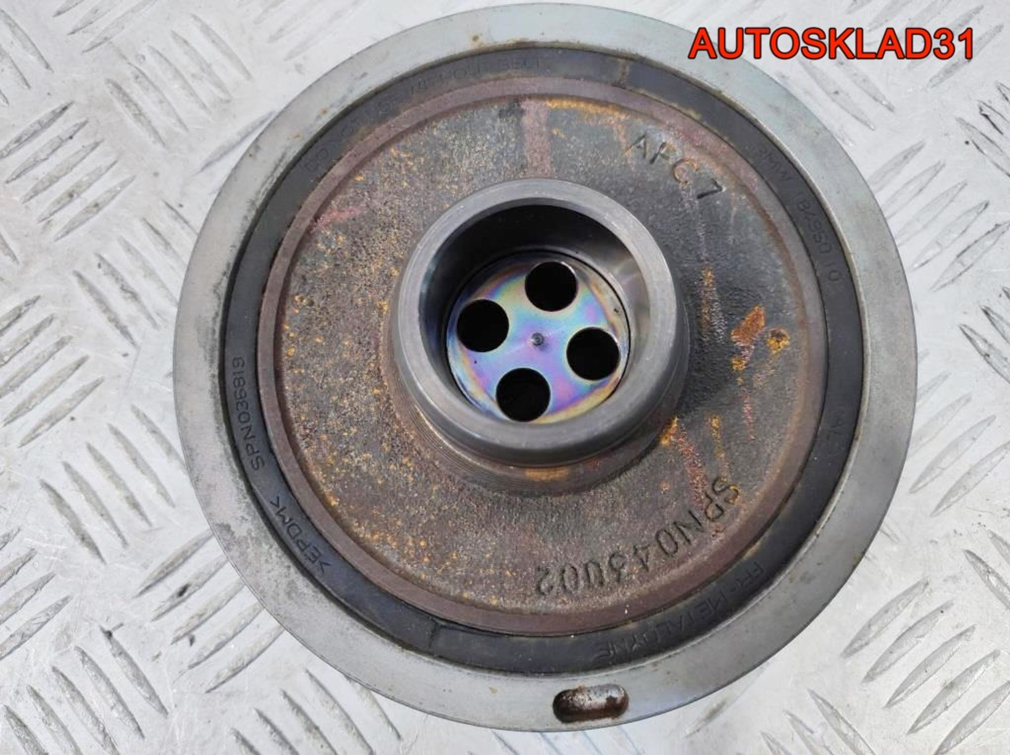 Шкив коленвала BMW F30 2,0 В47D20A 11237619245, 20300 рублей, Дубовое