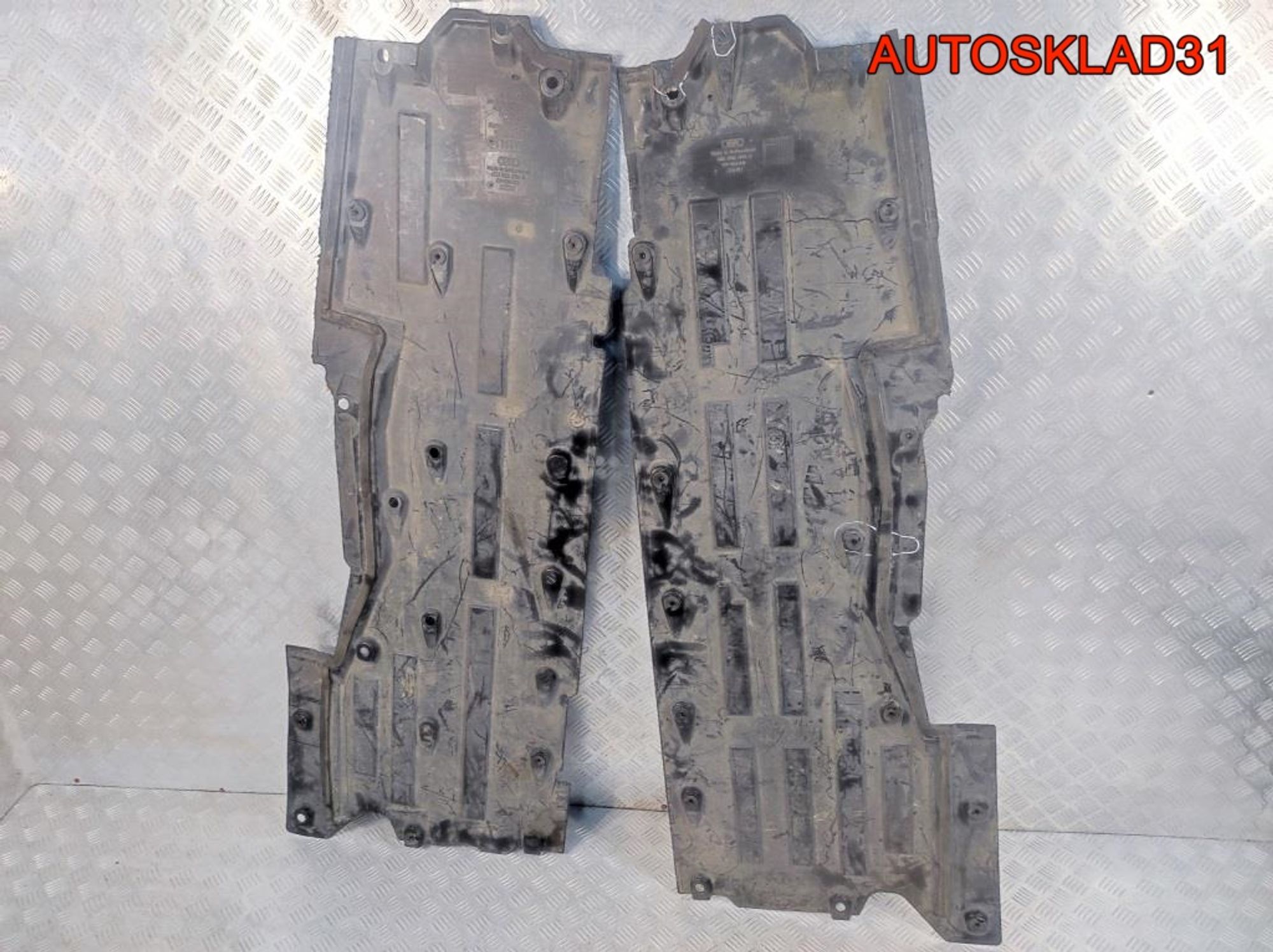 Защита днища антигравийная Audi A8 D3 4E0825205B, 3300 рублей, Дубовое