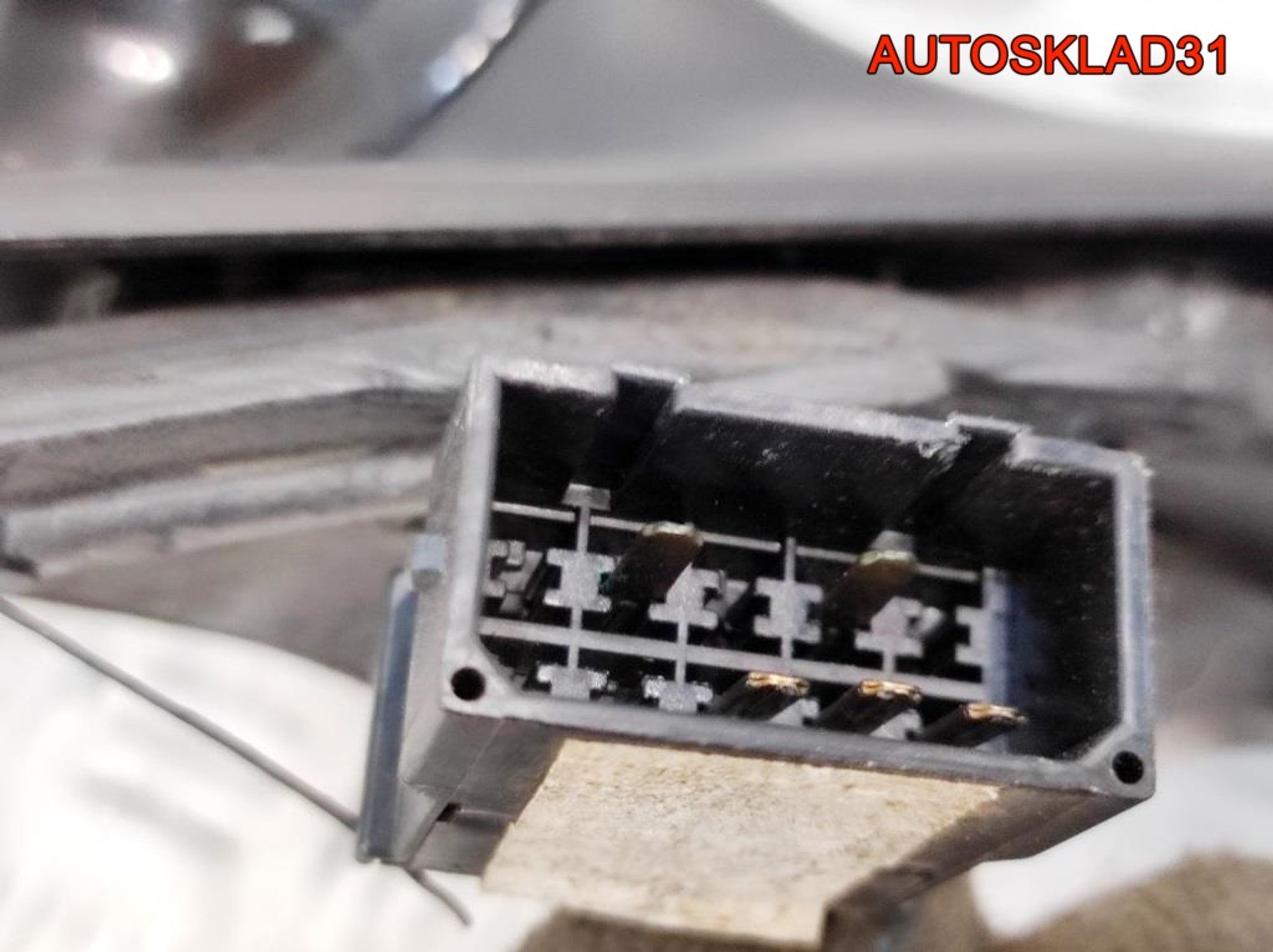 Зеркало левое 5 контактов Audi A4 B5 Рестайлинг, 2300 рублей, Дубовое