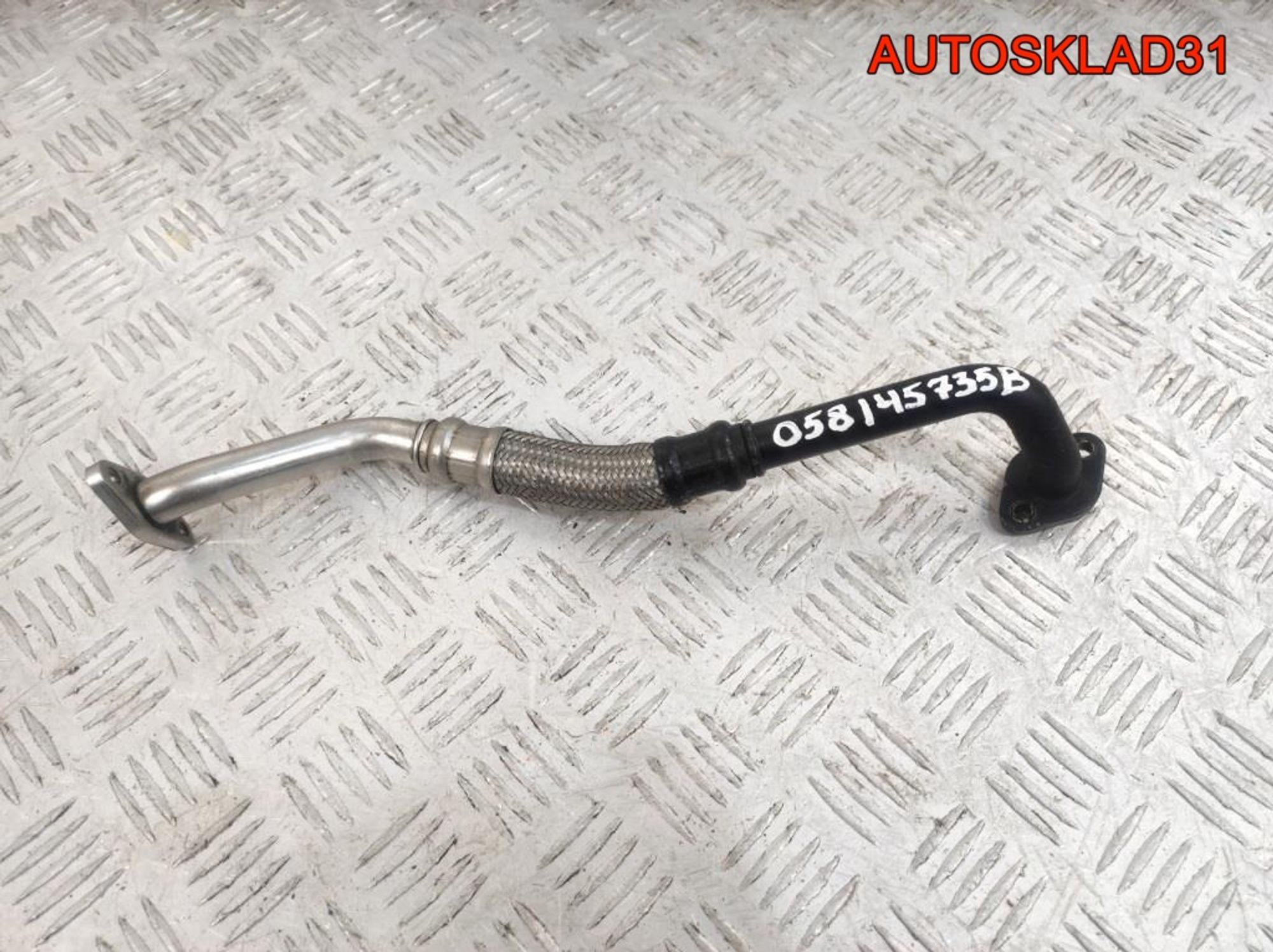 Трубка турбины VW Passat B5 1,8 Бензин 058145735B, 1500 рублей, Дубовое