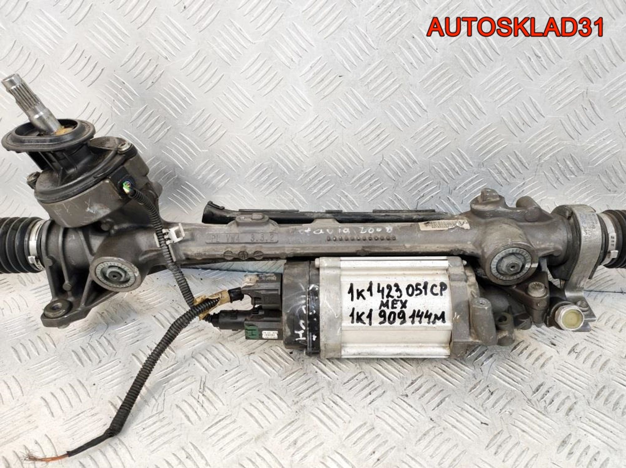 Рейка рулевая Skoda Octavia A5 1K1423051CP, 25200 рублей, Дубовое