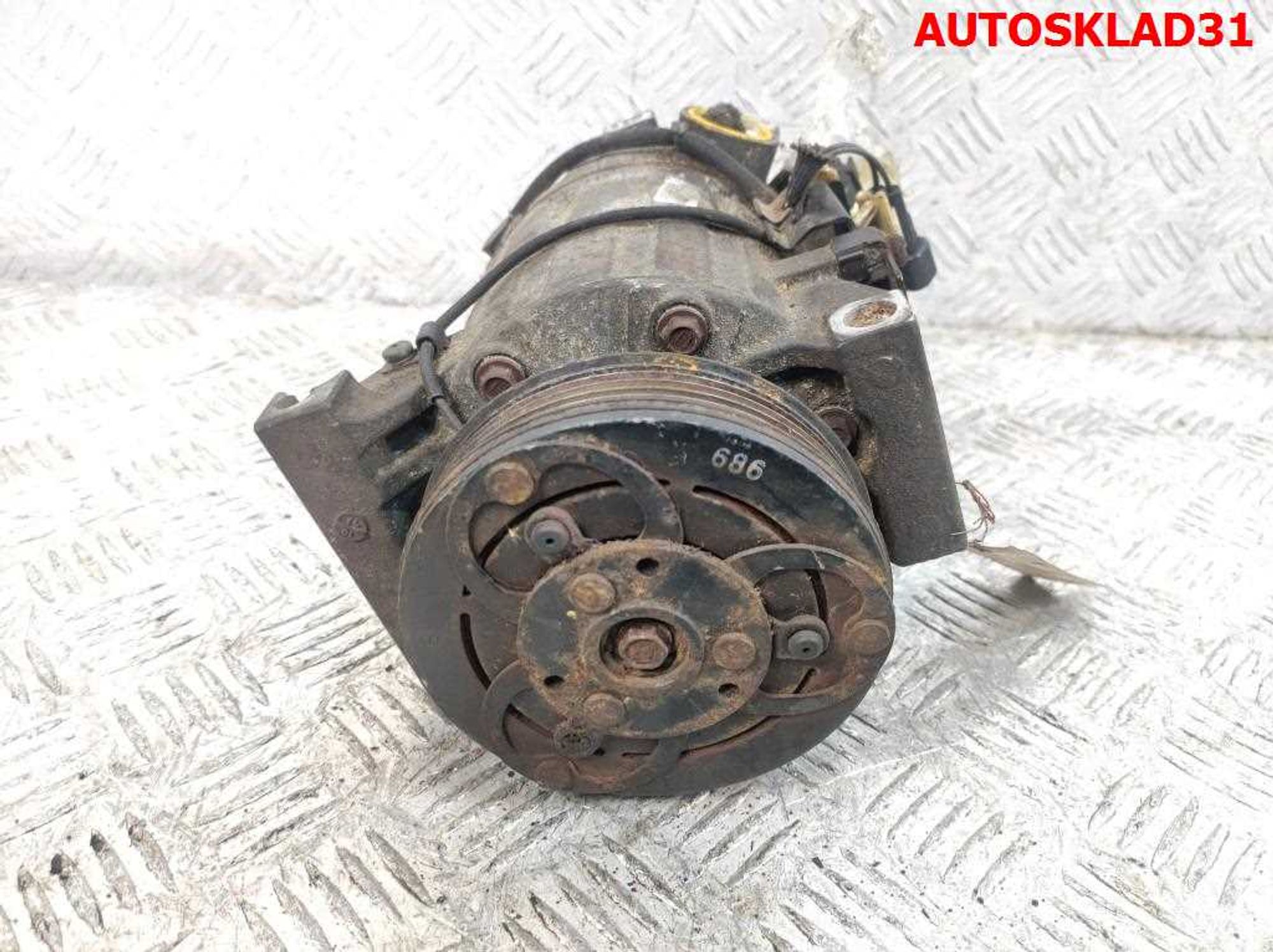 Компрессор кондиционера Ford S-MAX 2,5 Бензин 6G9N19D623ED, 14000 рублей, Дубовое